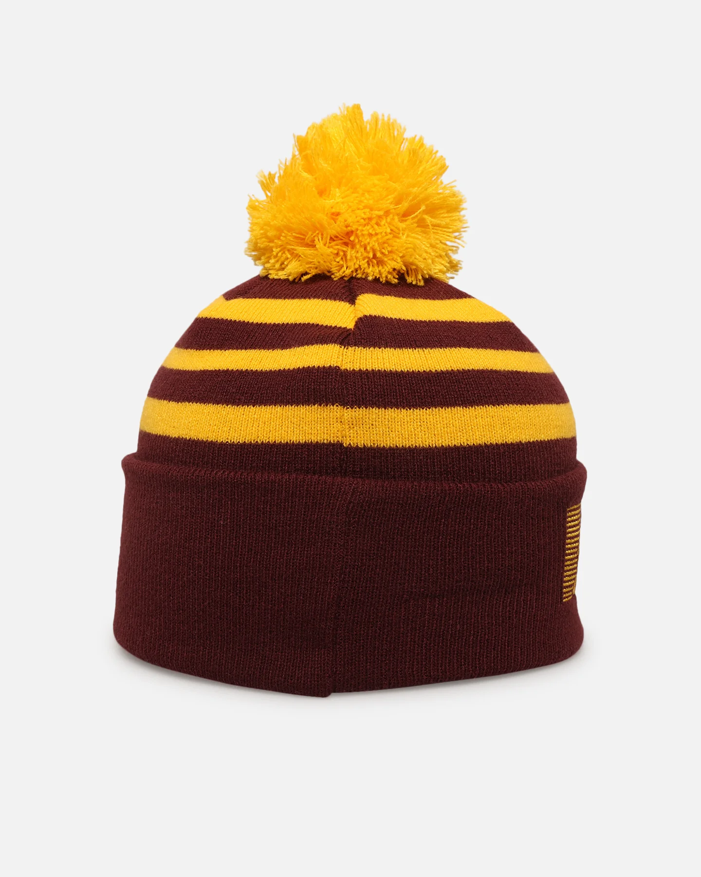 New Era Brisbane Broncos 'NRL 2025 Collection' Knitted Badged Beanie Official Team Colour - Image 4