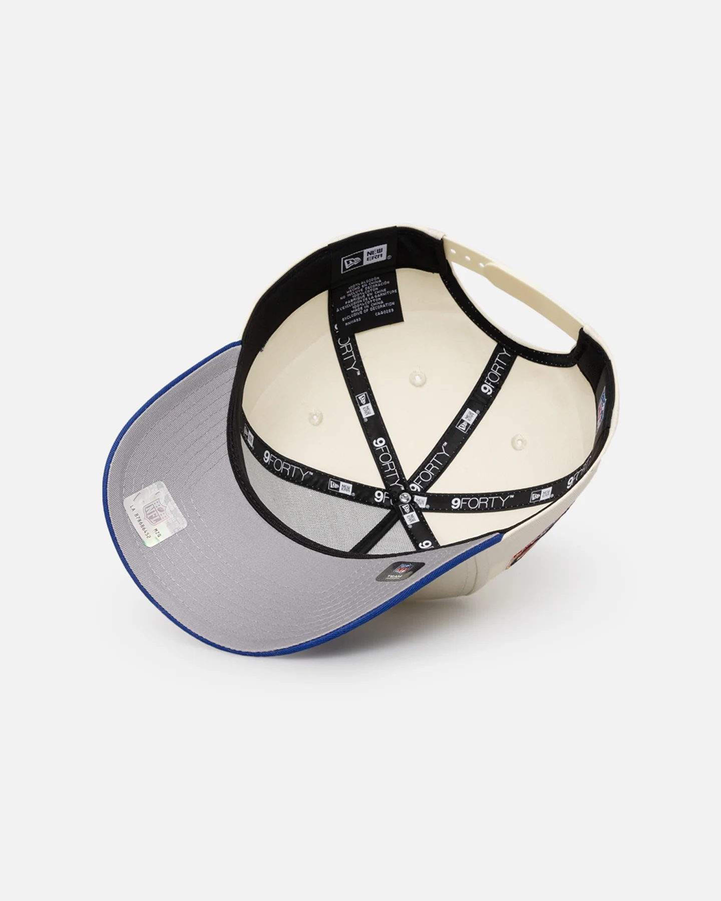New Era Buffalo Bills 'NFL City Originals' 9FORTY A-Frame Snapback Chrome White/OTC - Image 6