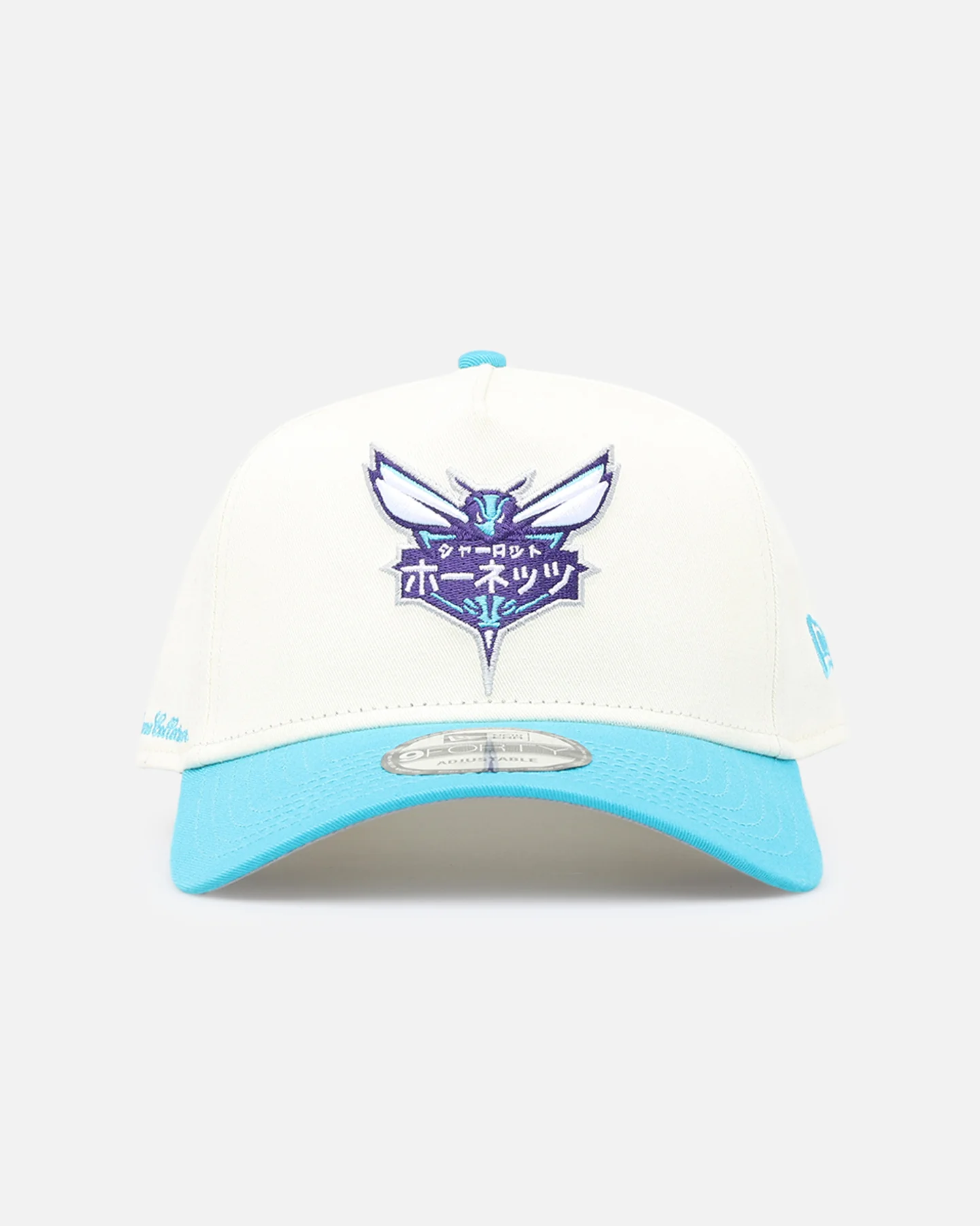 New Era Charlotte Hornets 'NBA X Hyperfly' 9FORTY A-Frame Snapback Chrome White