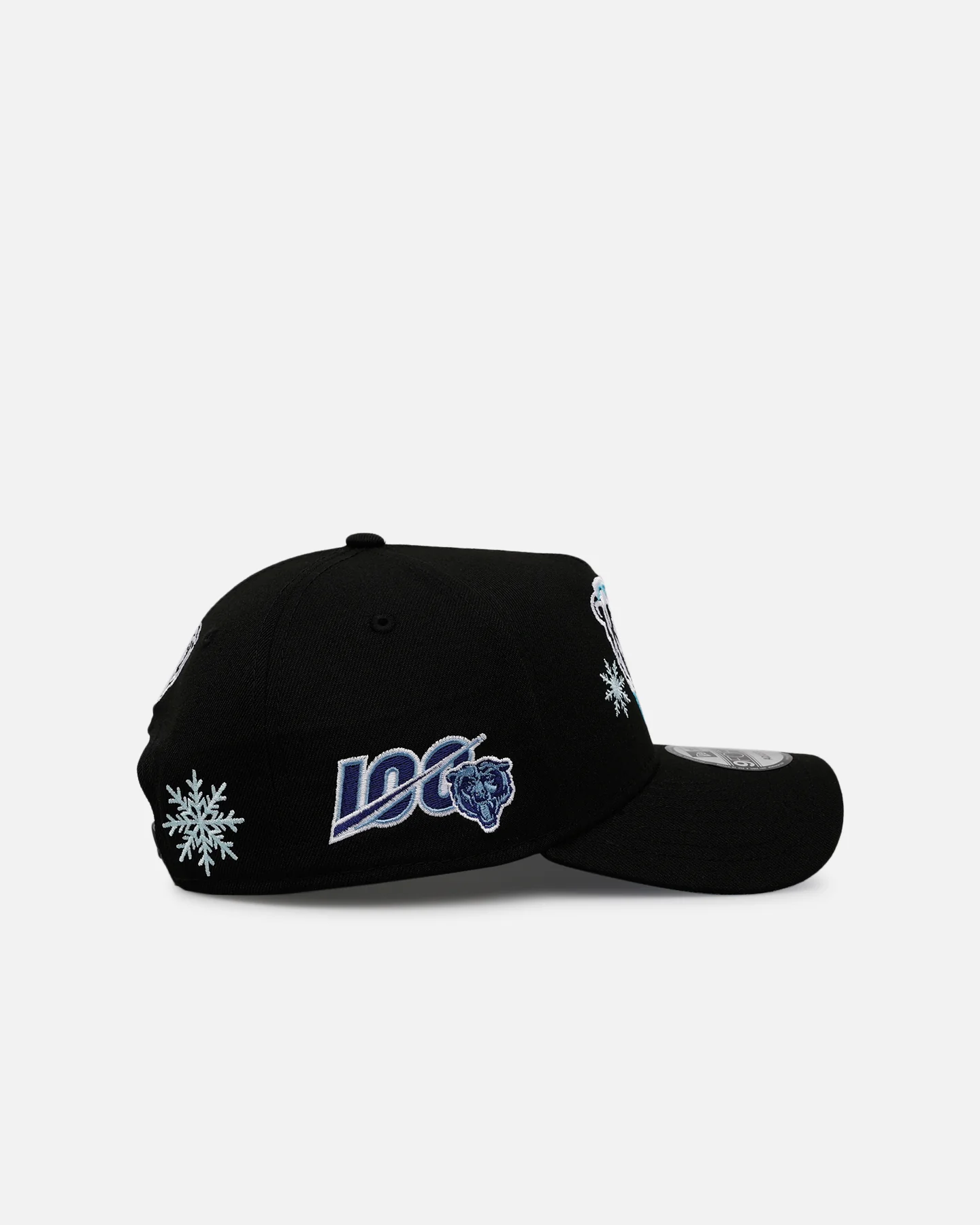 New Era Chicago Bears 'Cold As Ice' 9FORTY A-Frame Snapback Black - Image 3