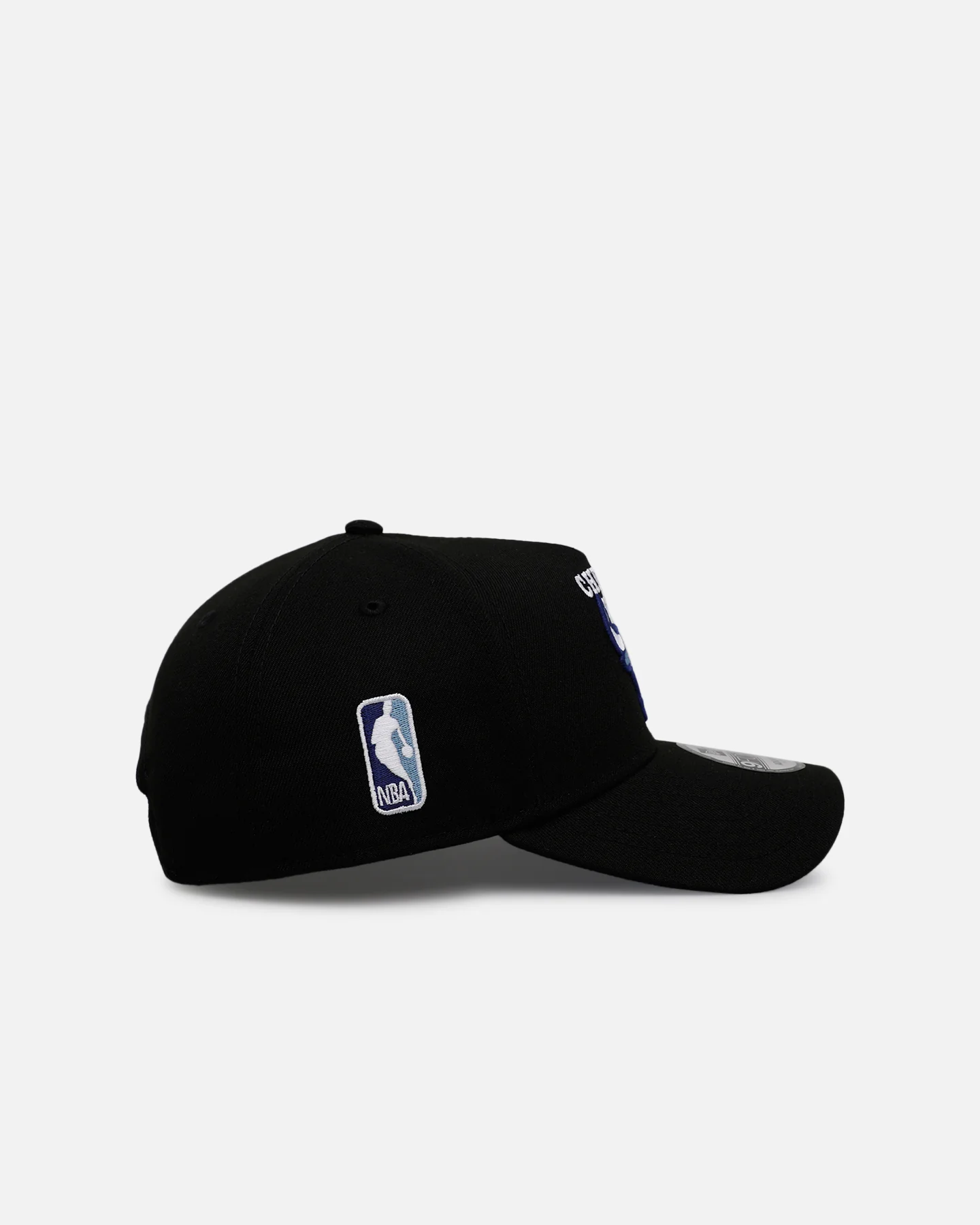 New Era Chicago Bulls 'Black And Sky Blue' 9FORTY A-Frame Snapback Black/Sky Blue - Image 3
