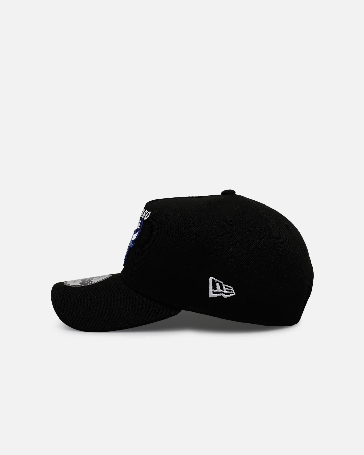 New Era Chicago Bulls 'Black And Sky Blue' 9FORTY A-Frame Snapback Black/Sky Blue - Image 4