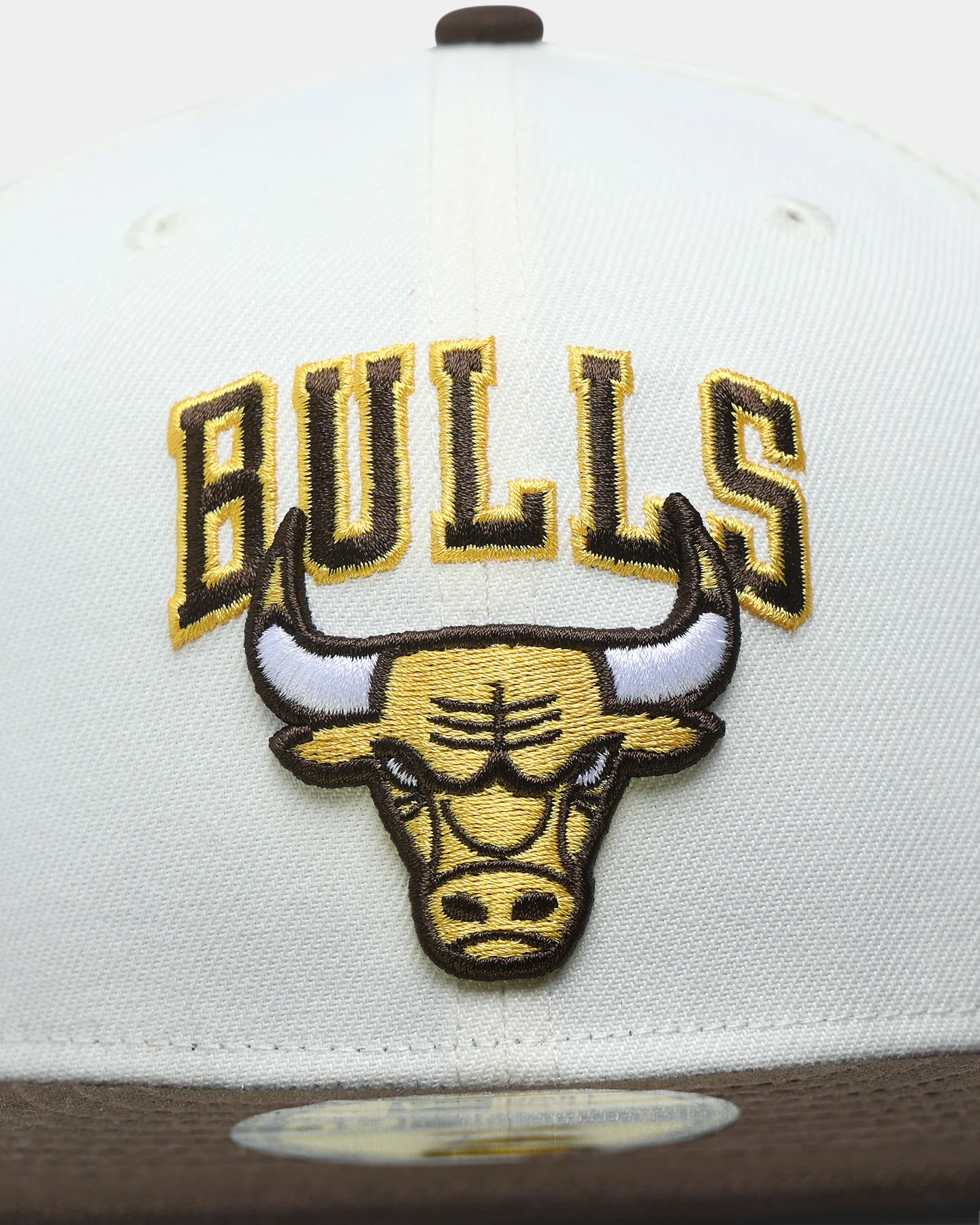 New Era Chicago Bulls 'Cereal' 59FIFTY Fitted Chrome White/Walnut - Image 6