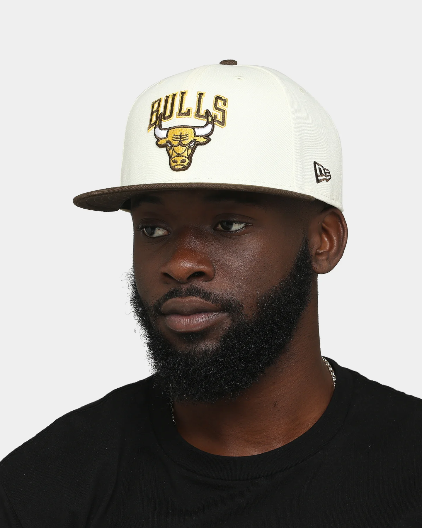 New Era Chicago Bulls 'Cereal' 59FIFTY Fitted Chrome White/Walnut - Image 8