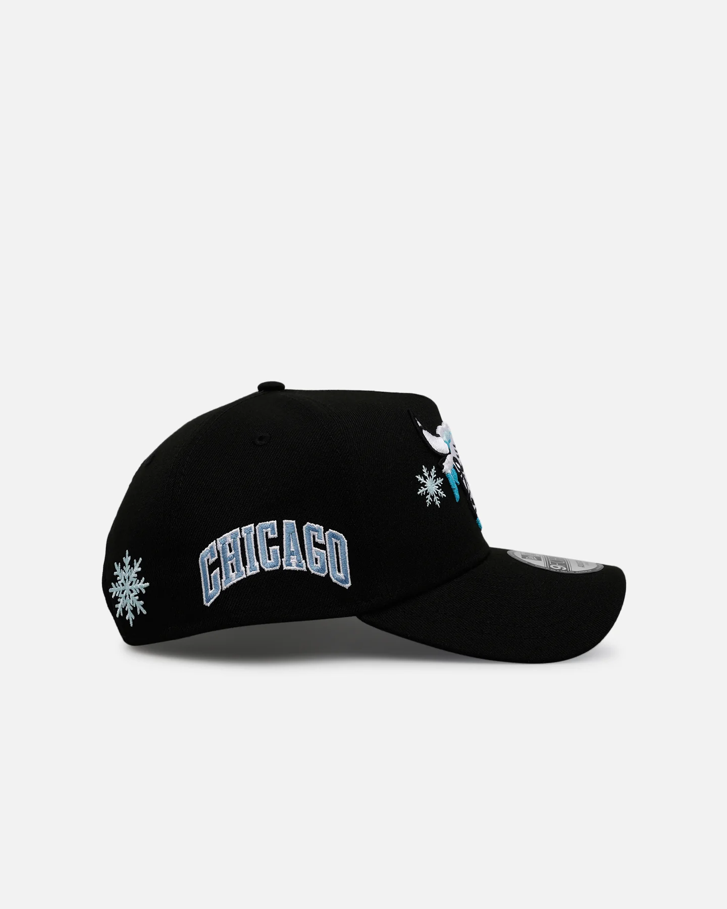 New Era Chicago Bulls 'Cold As Ice' 9FORTY A-Frame Snapback Black - Image 3