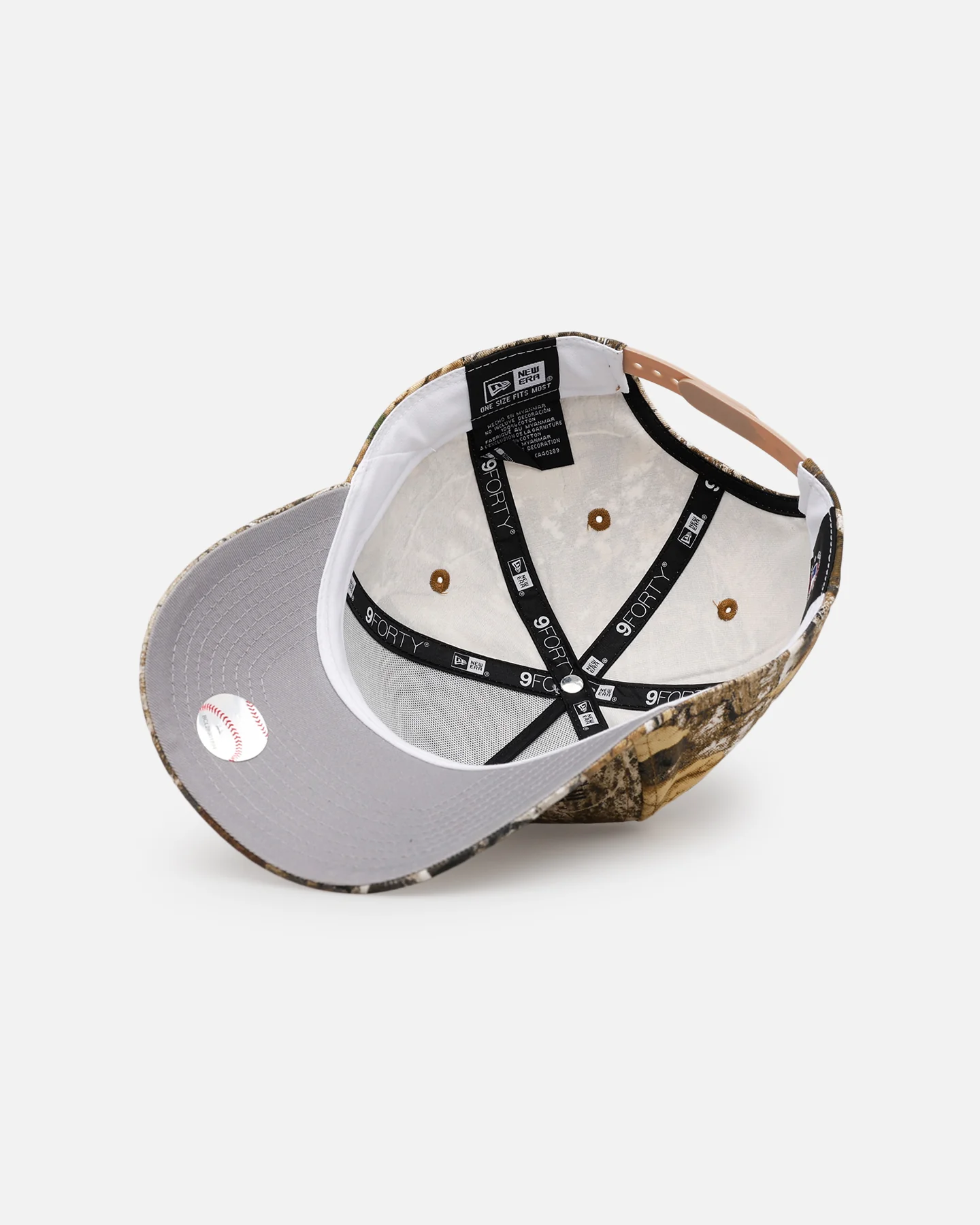 New Era Chicago Cubs 'Great Outdoors Part II' 9FORTY A-Frame Snapback Real Tree Camo - Image 6