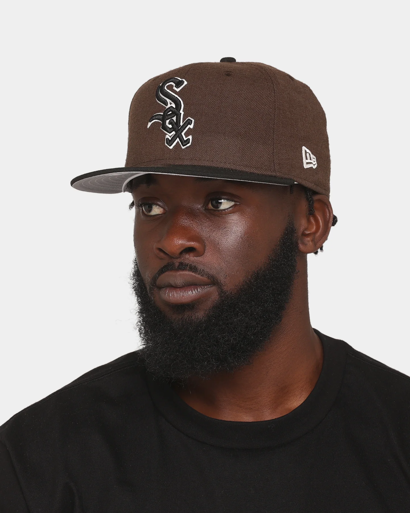 New Era Chicago White Sox 'Angus' 59FIFTY Fitted Dark Brown - Image 2