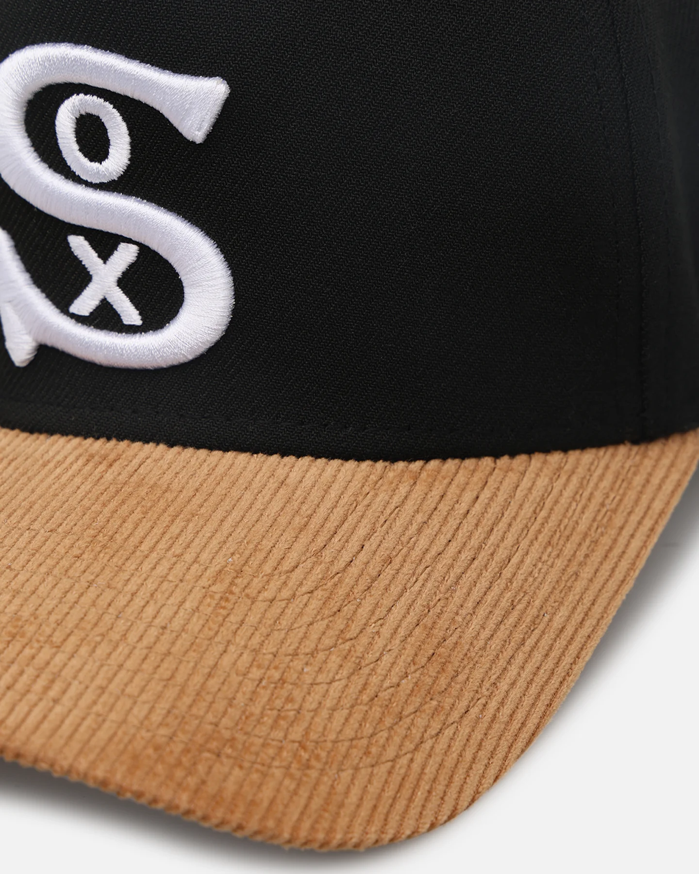 New Era Chicago White Sox 'Black Wheat' 39THIRTY A-Frame Stretch Fit Black/Wheat - Image 2