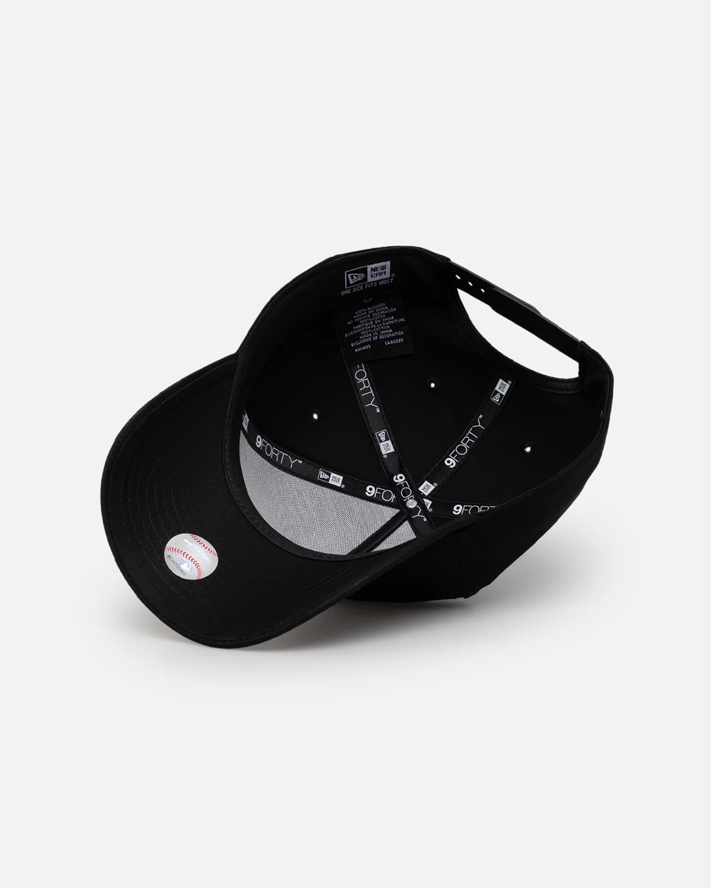 New Era Chicago White Sox 'Black/White' 9FORTY A-Frame Snapback Black/White - Image 6