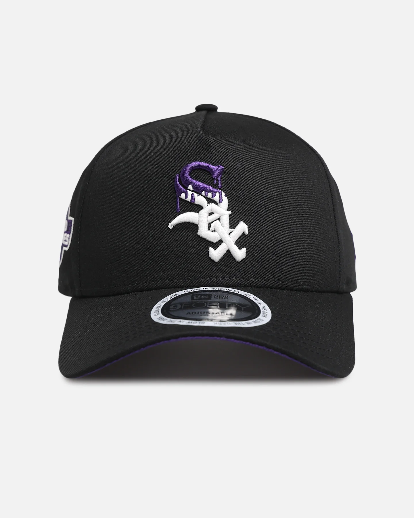 New Era Chicago White Sox 'Drip 3.0' 9FORTY A-Frame Snapback Black