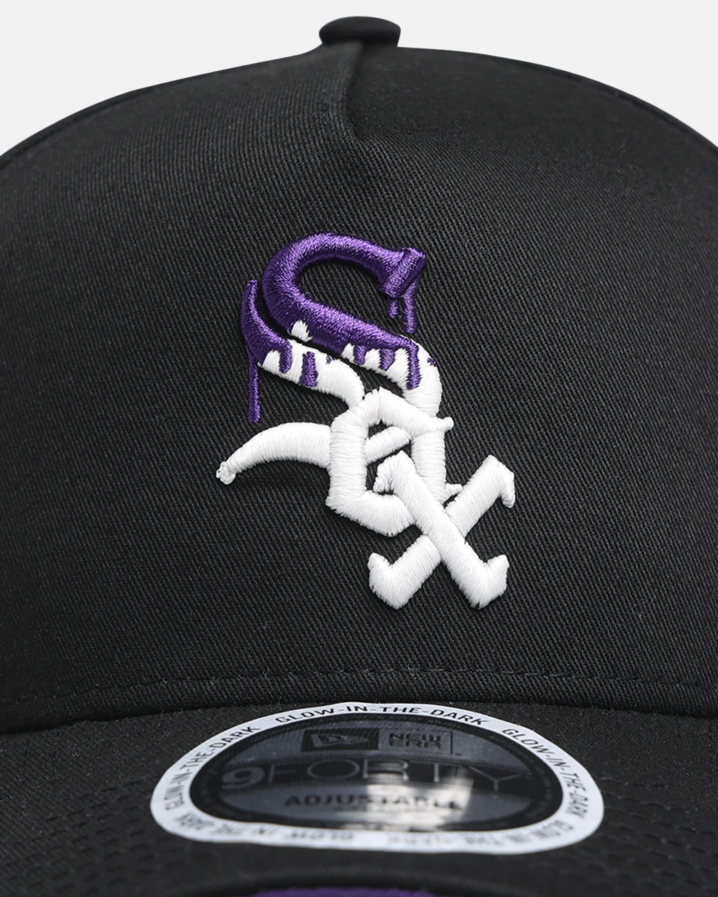 New Era Chicago White Sox 'Drip 3.0' 9FORTY A-Frame Snapback Black - Image 6