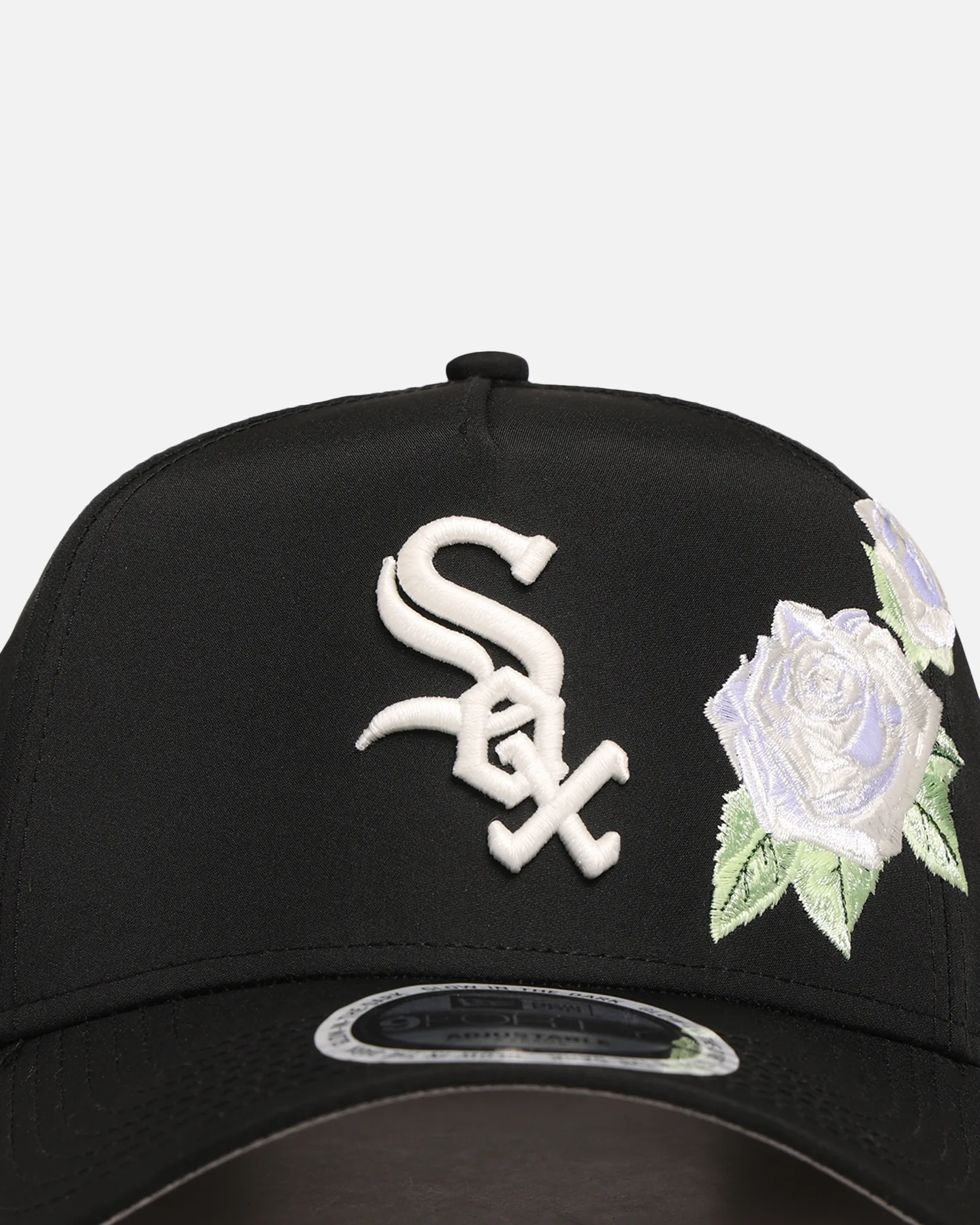 New Era Chicago White Sox 'Glow Rose' 9FORTY A-Frame Snapback Black - Image 6