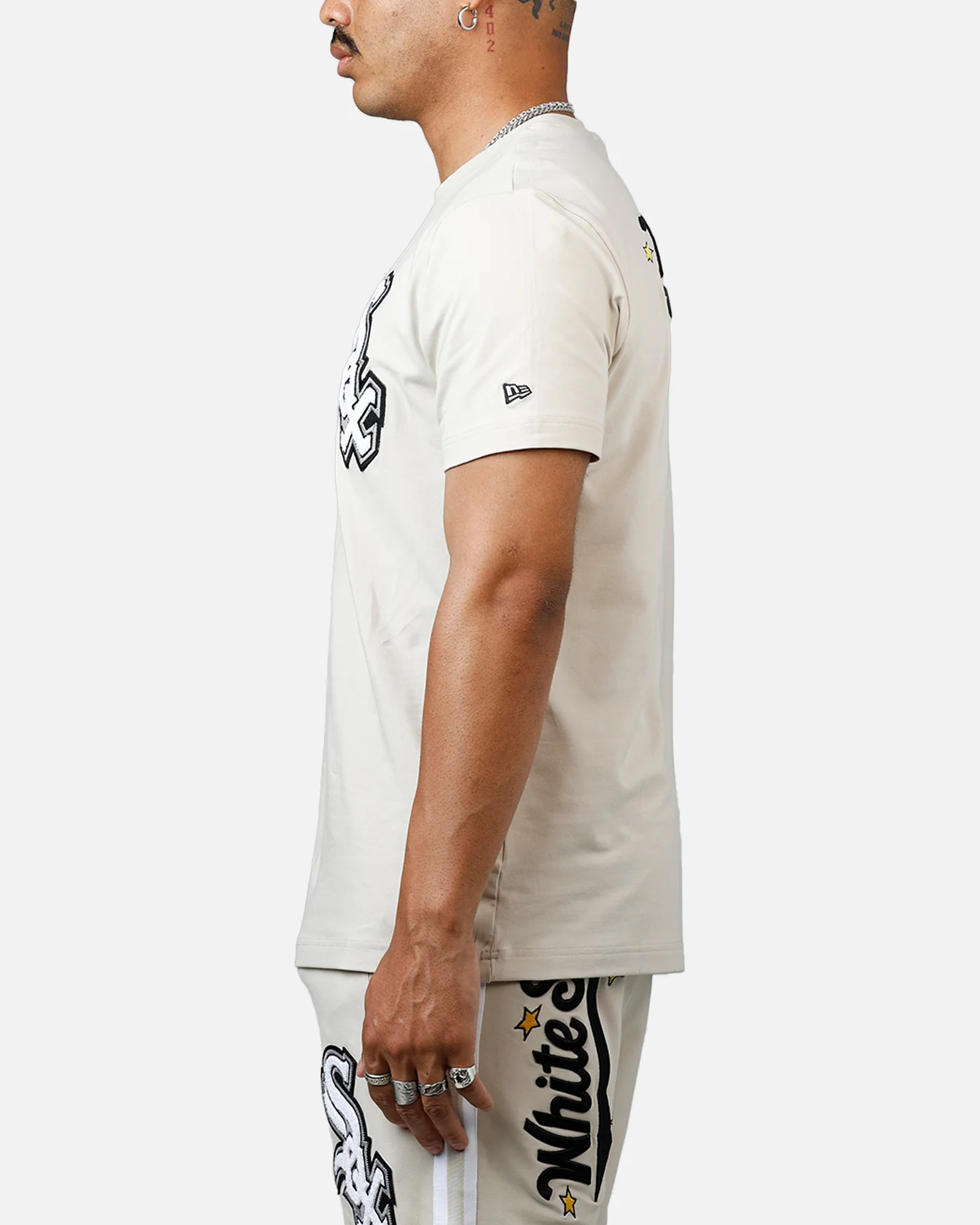 New Era Chicago White Sox 'Logo Select' Summer T-Shirt Stone - Image 5