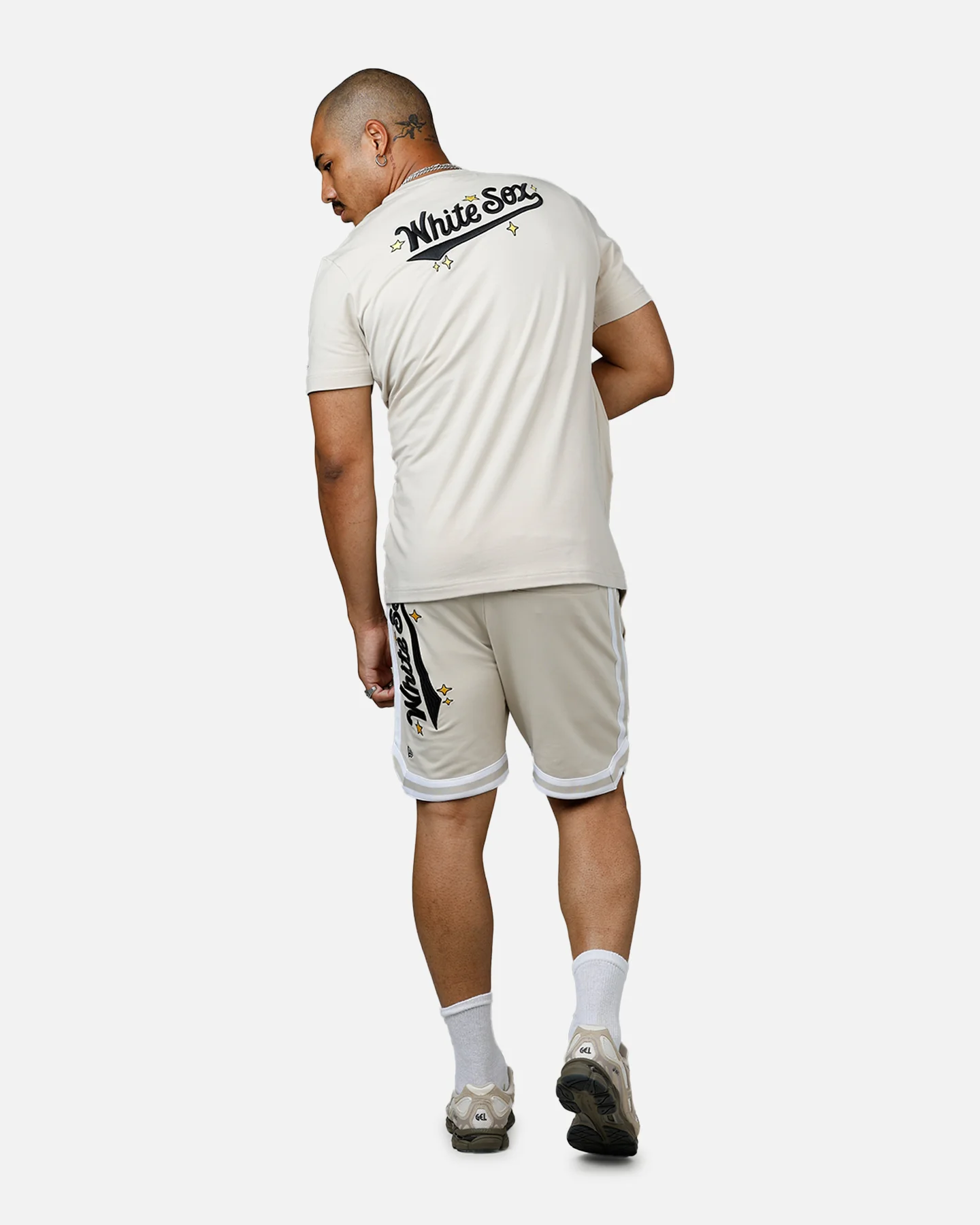 New Era Chicago White Sox 'Logo Select' Summer T-Shirt Stone - Image 6