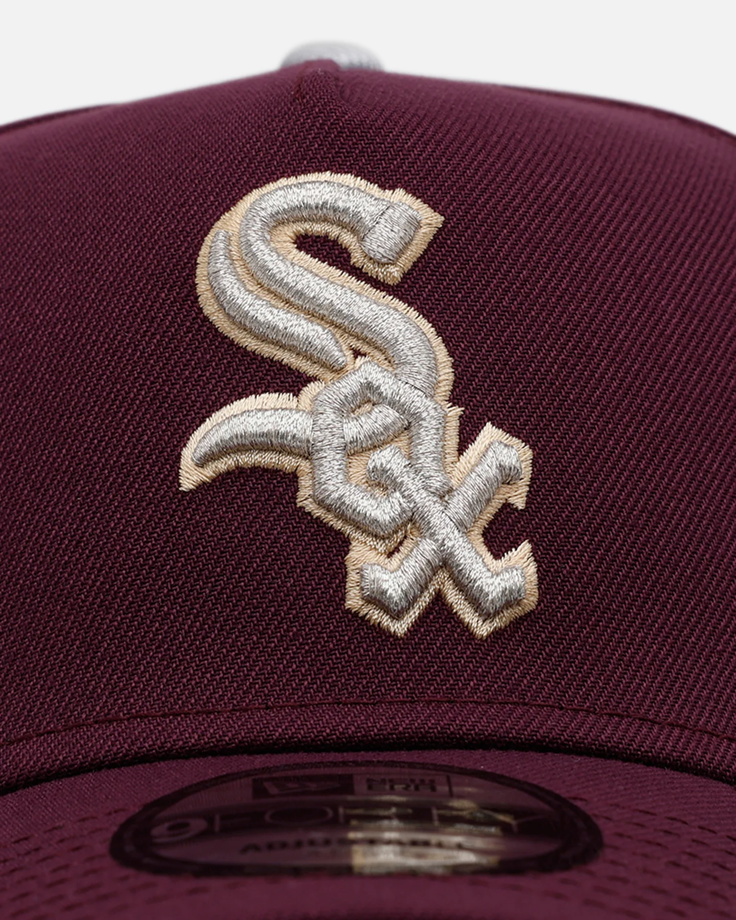 New Era Chicago White Sox 'Plum' 9FORTY A-Frame Snapback Plum - Image 5