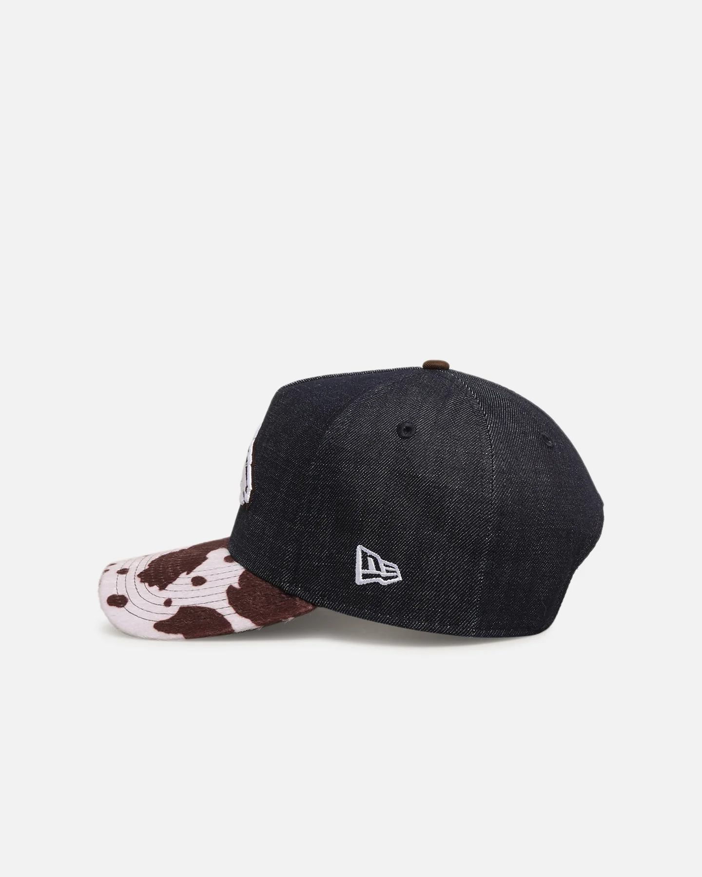 New Era Denver Broncos 'Denim Cowhide' 9FORTY A-Frame Snapback Navy - Image 4