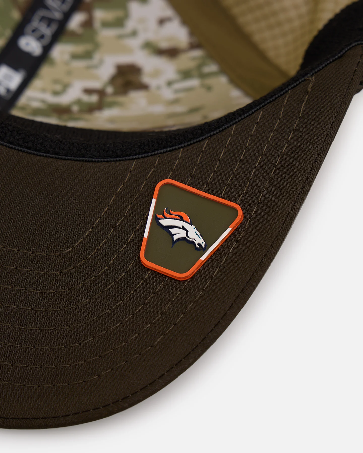 New Era Denver Broncos 'Salute' 9SEVENTY Snapback Olive - Image 7