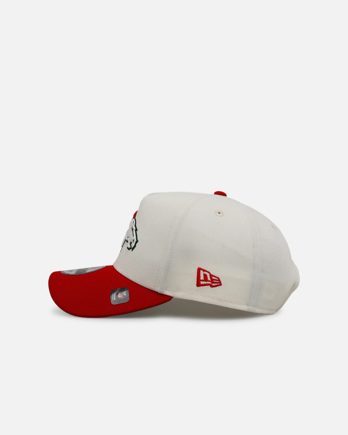 New Era Denver Broncos 'Strawberry' 9FORTY A-Frame Snapback Chrome/Red - Image 4