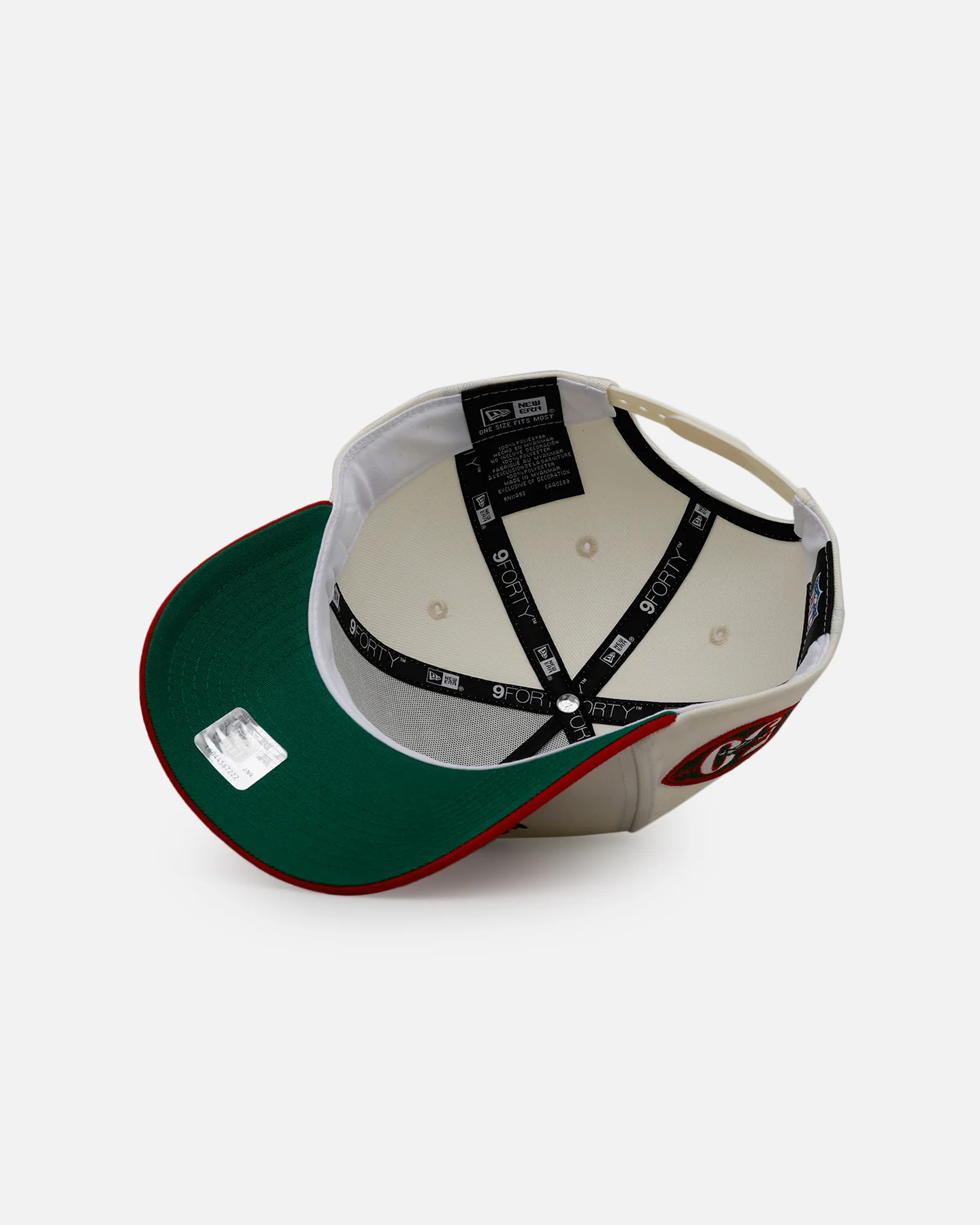 New Era Denver Broncos 'Strawberry' 9FORTY A-Frame Snapback Chrome/Red - Image 6
