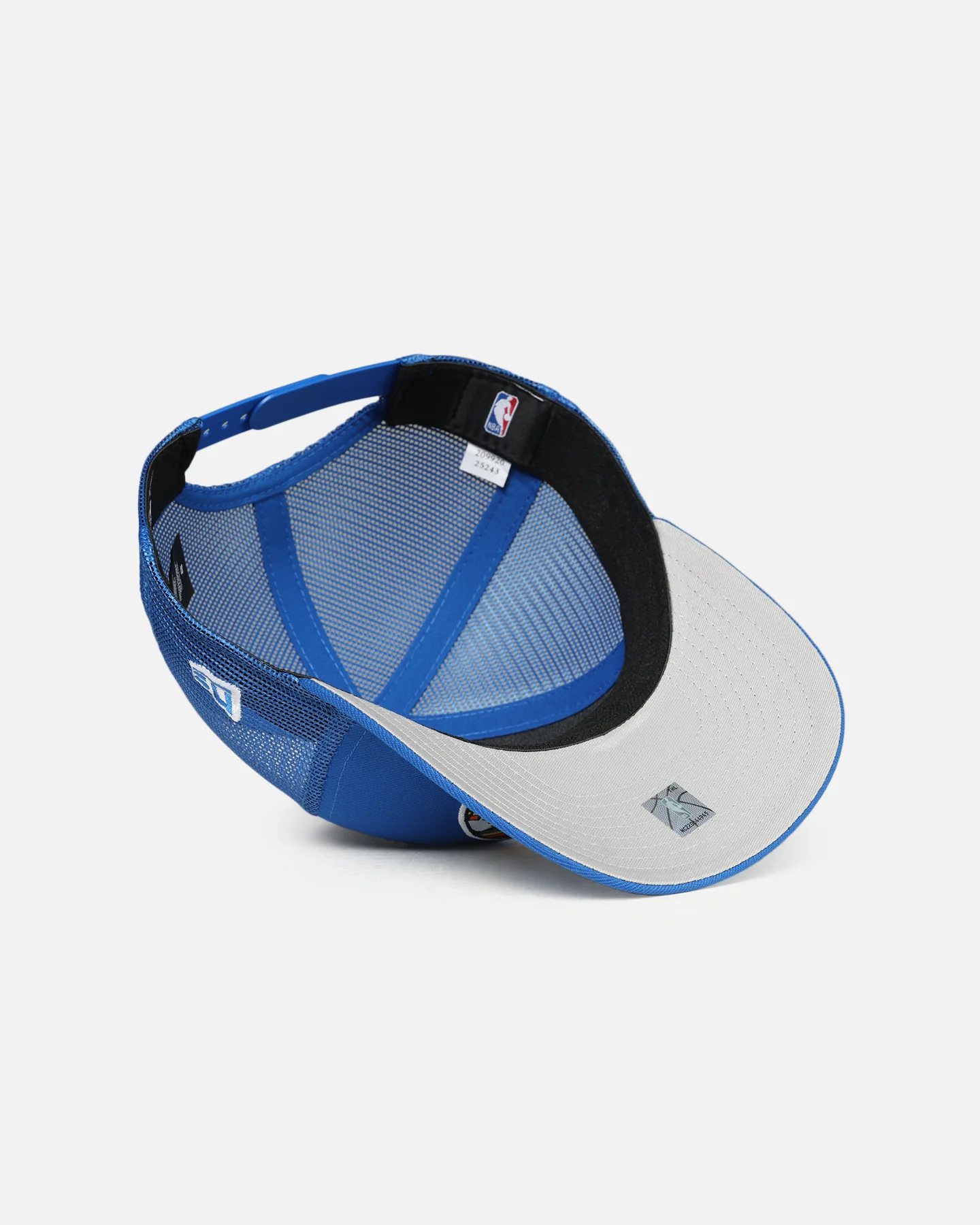 New Era Denver Nuggets 'HWC' 9SEVENTY Trucker Stretch Snapback Medium Blue - Image 6