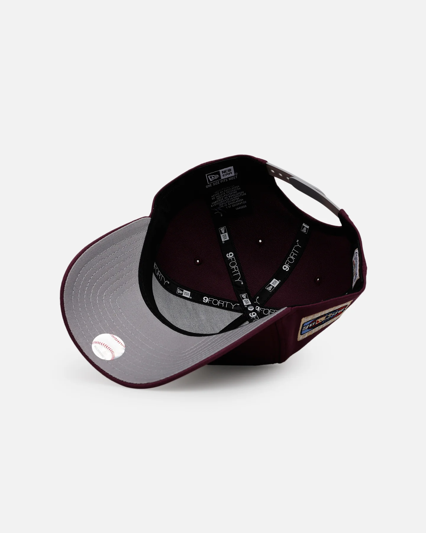 New Era Detroit Tigers 'Plum' 9FORTY A-Frame Snapback Plum - Image 6