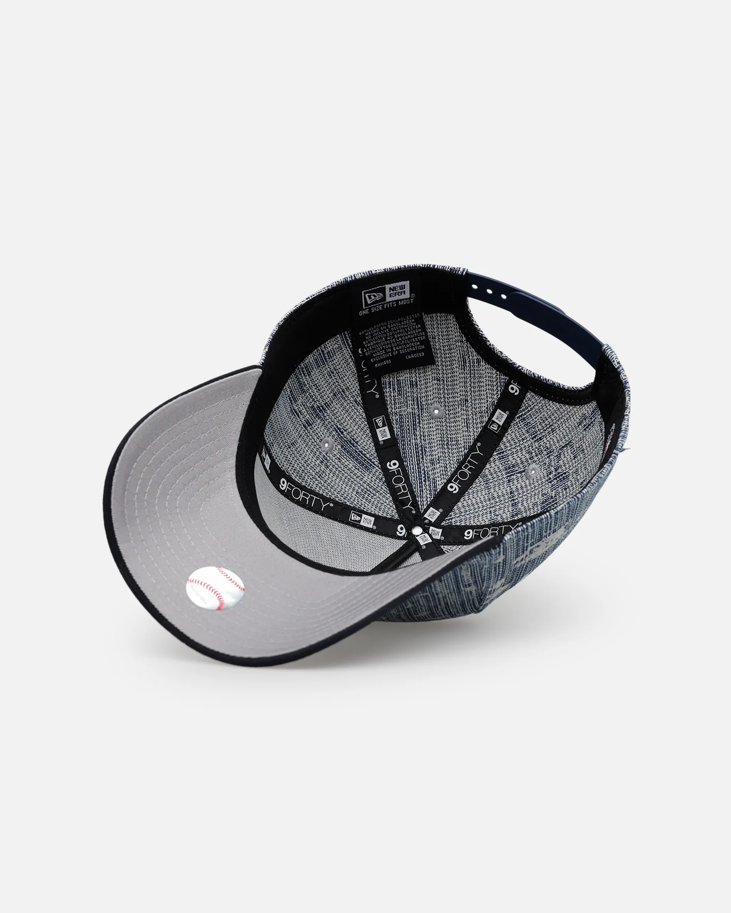 New Era Detroit Tigers 'Two Tone Denim' 9FORTY A-Frame Snapback Denim - Image 6