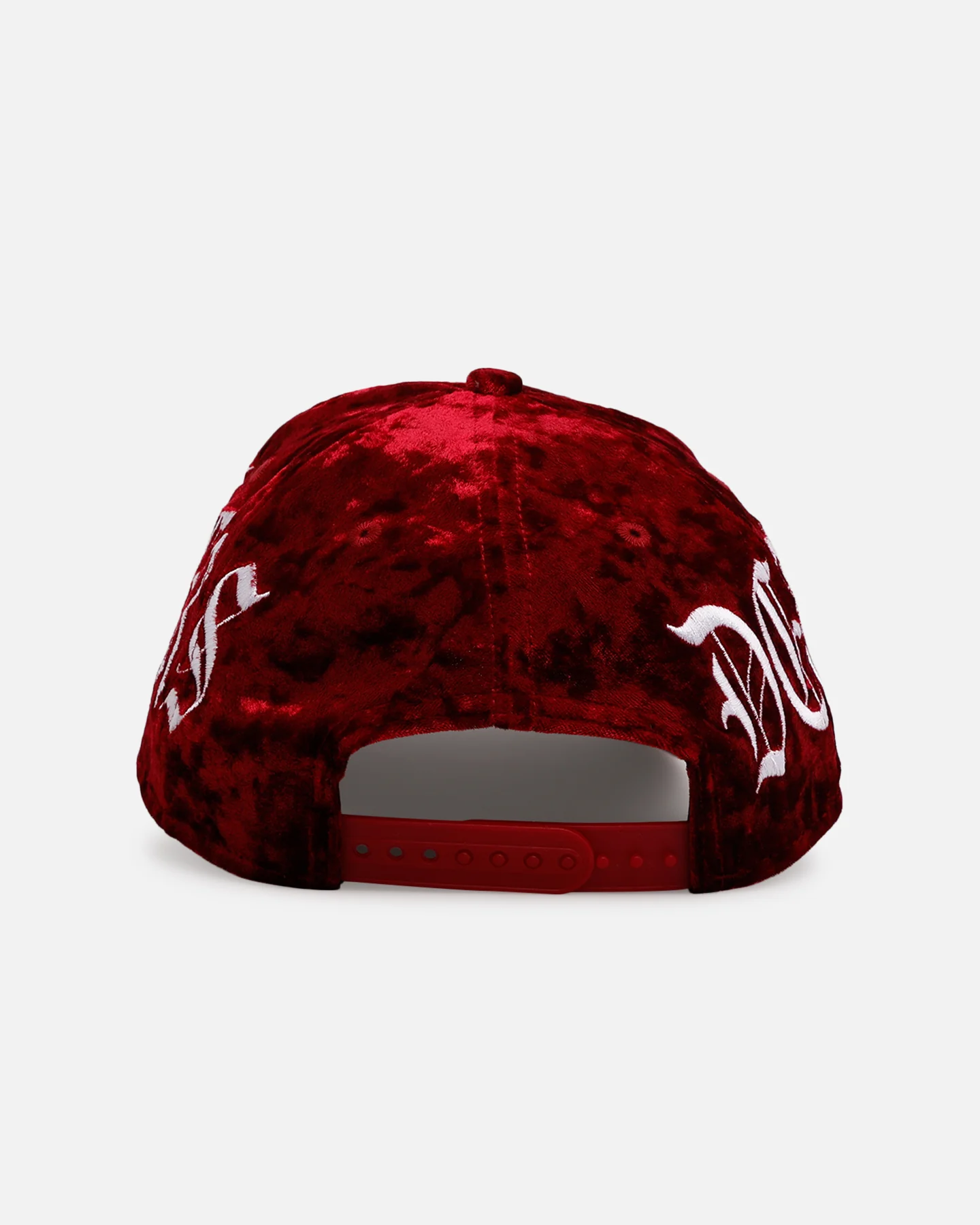 New Era Detroit Tigers 'Velvet Gothic Script' 9FORTY A-Frame Snapback Maroon - Image 3