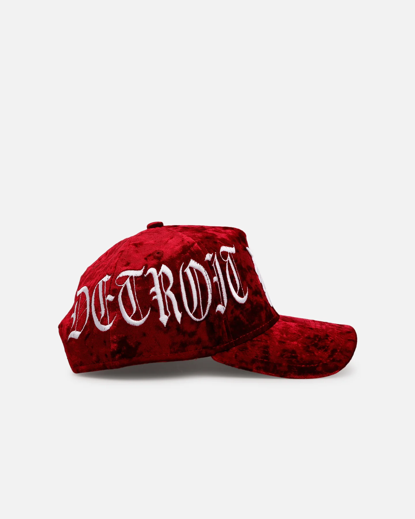 New Era Detroit Tigers 'Velvet Gothic Script' 9FORTY A-Frame Snapback Maroon - Image 4