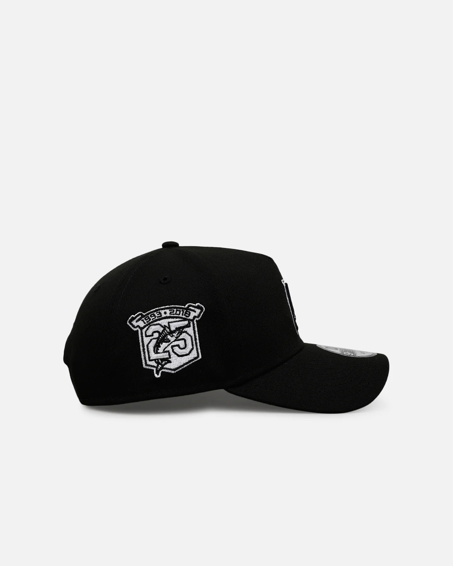 New Era Florida Marlins 'Black And White' 9FORTY A-Frame Snapback Black/White - Image 3