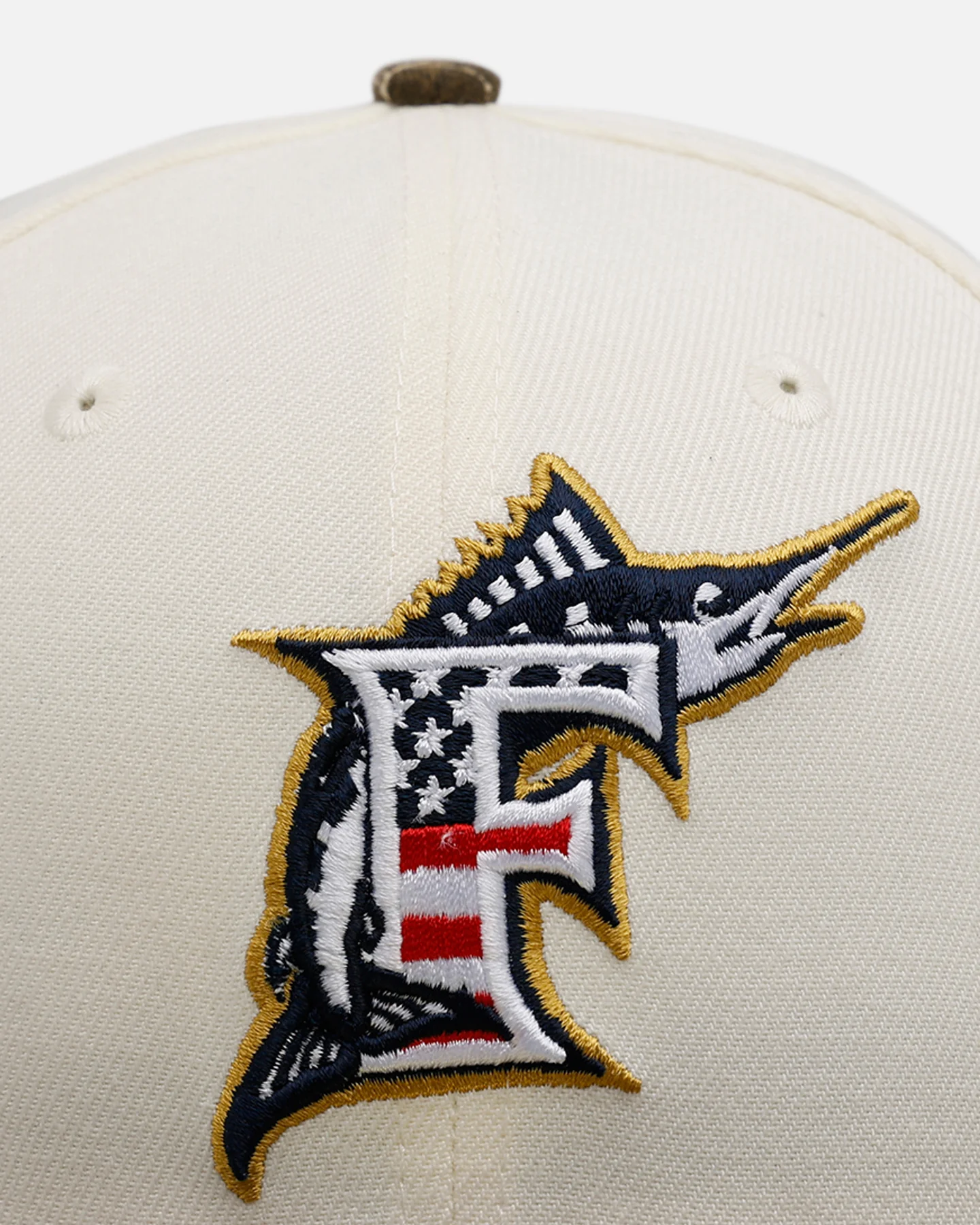 New Era Florida Marlins 'Stars And Stripes' 59FIFTY Fitted Chrome - Image 5