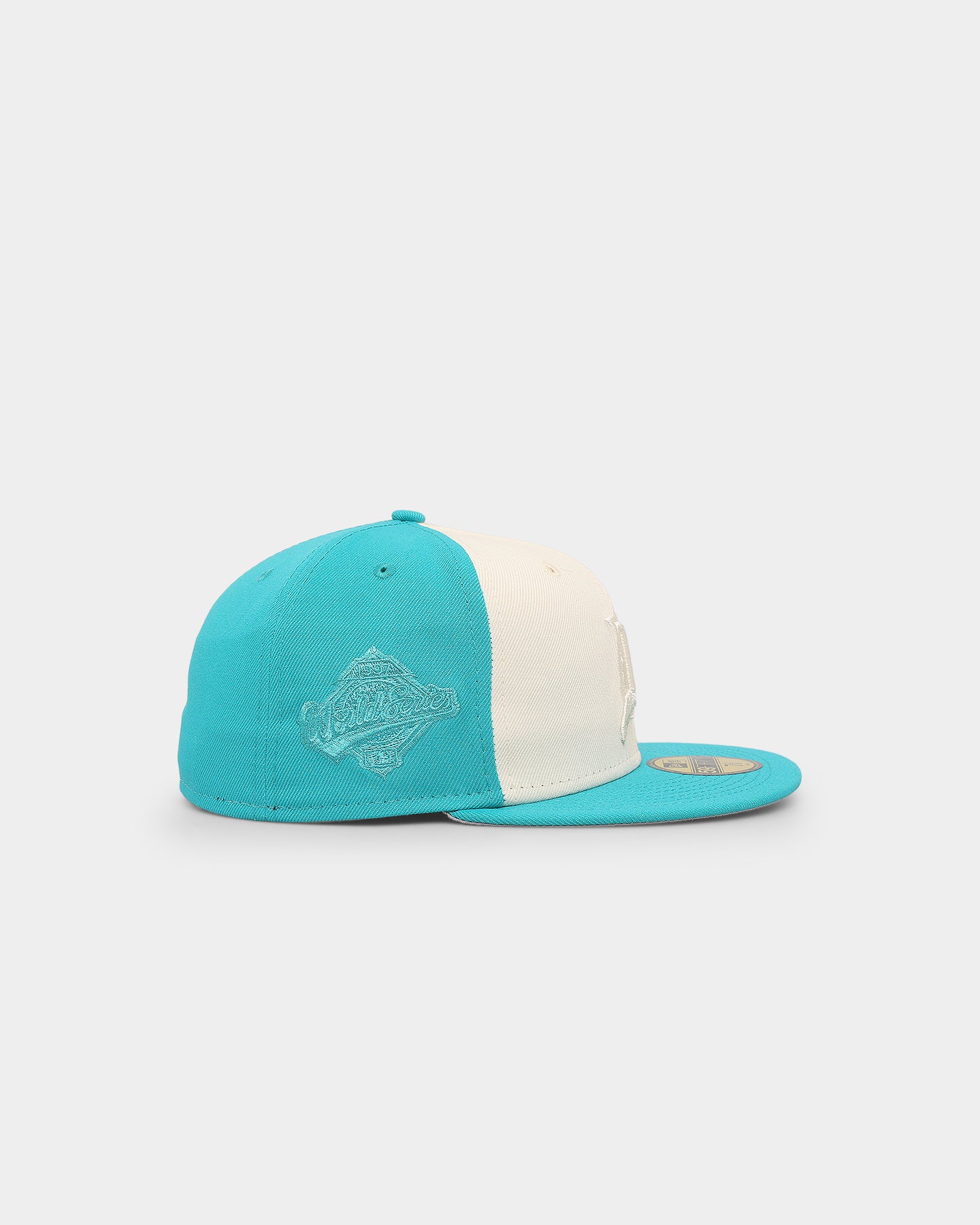 New Era Florida Marlins 'Tonal Two-Tone' 59FIFTY Fitted Light Beige - Image 4