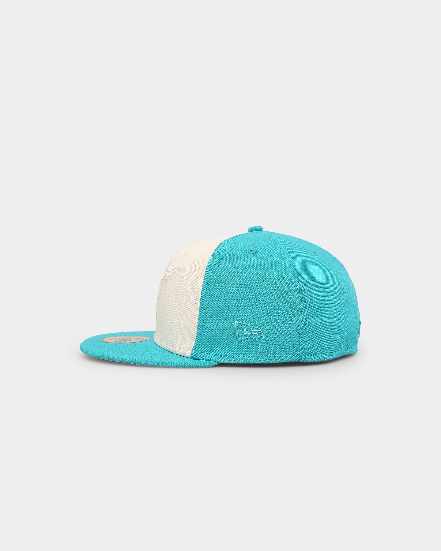 New Era Florida Marlins 'Tonal Two-Tone' 59FIFTY Fitted Light Beige - Image 5