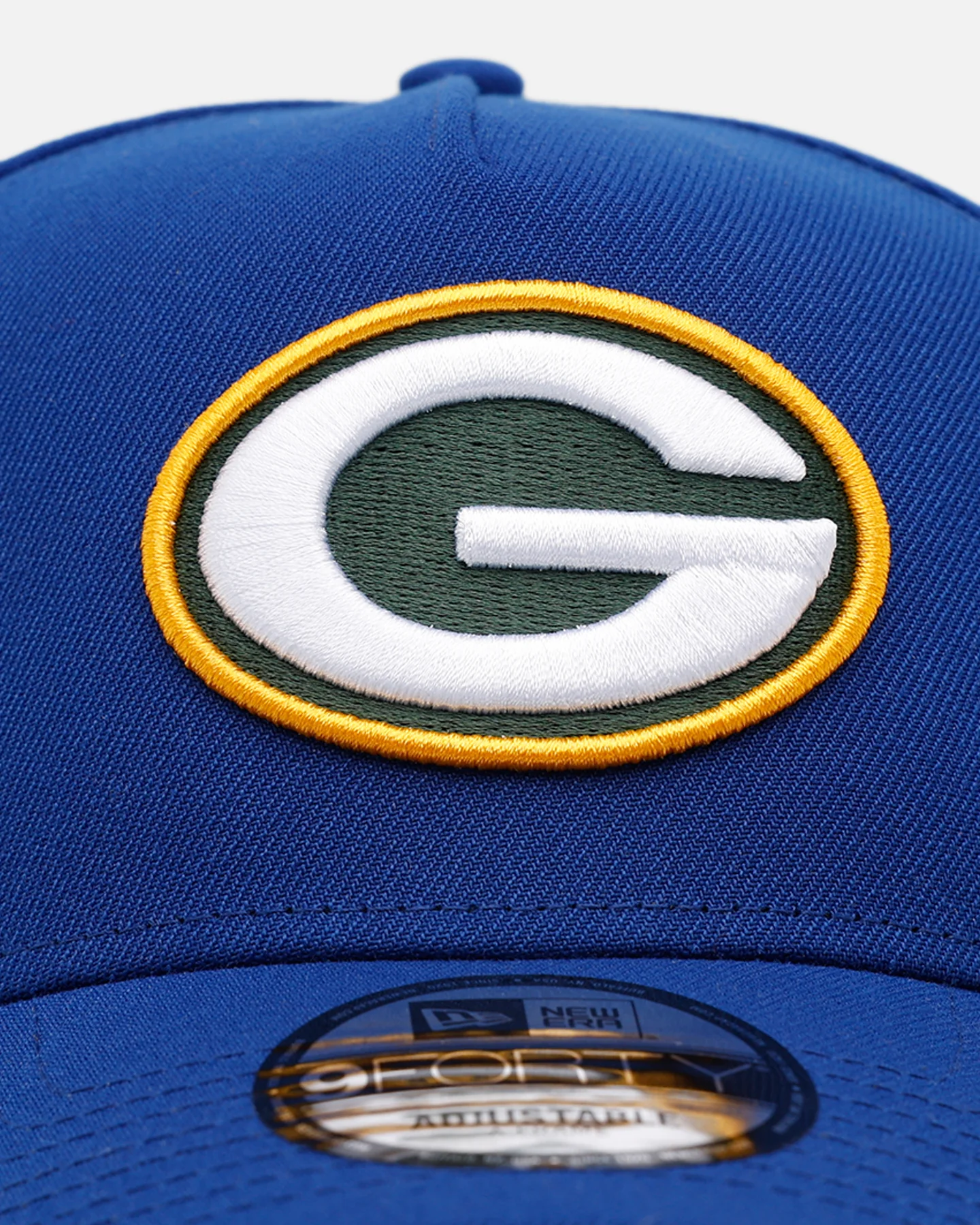 New Era Green Bay Packers '1996 NFL Draft' 9FORTY A-Frame Snapback Blue - Image 5
