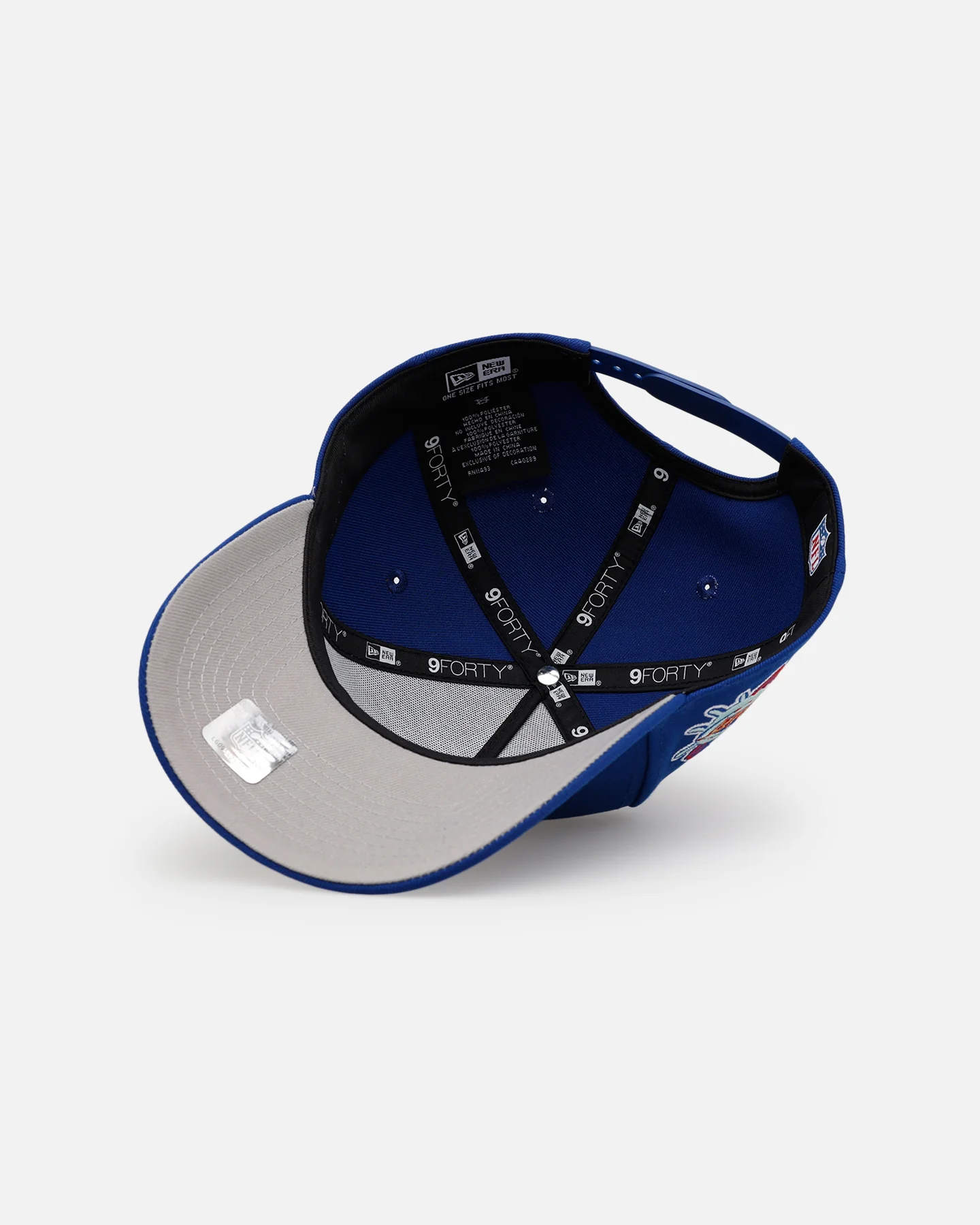 New Era Green Bay Packers '1996 NFL Draft' 9FORTY A-Frame Snapback Blue - Image 6