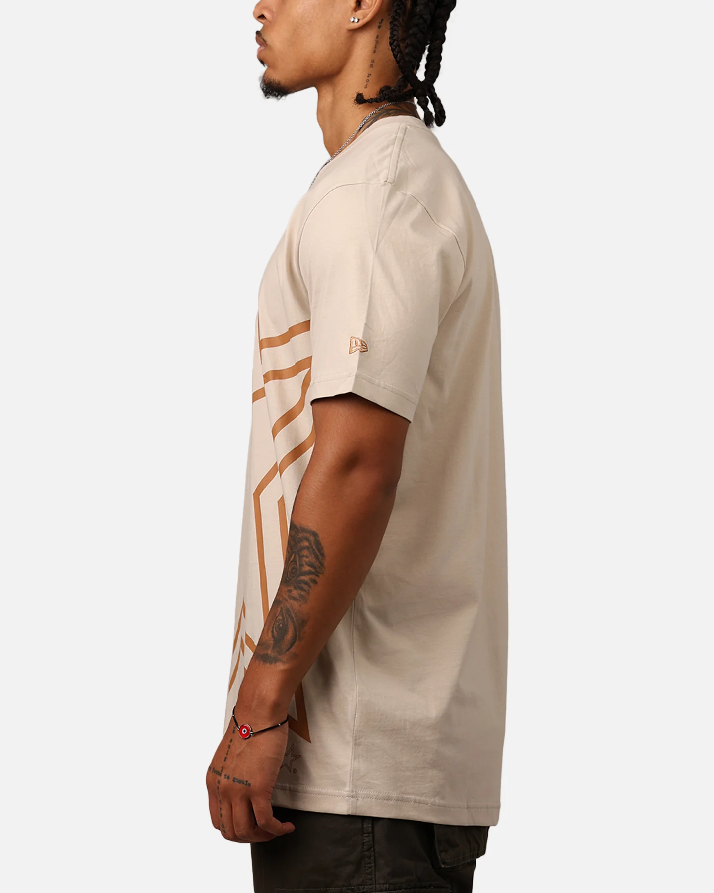 New Era Houston Astros Colour Pack T-Shirt Light Beige - Image 5