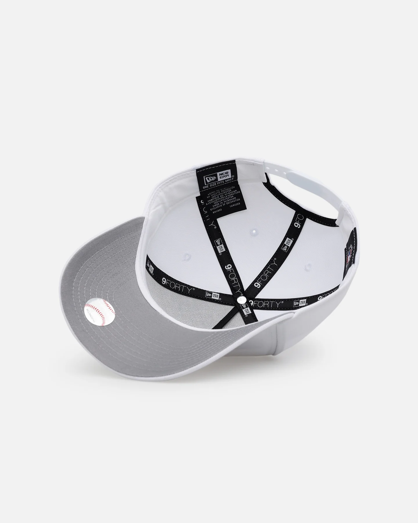New Era Houston Astros 'Easy White' 9FORTY A-Frame Snapback White/White - Image 6