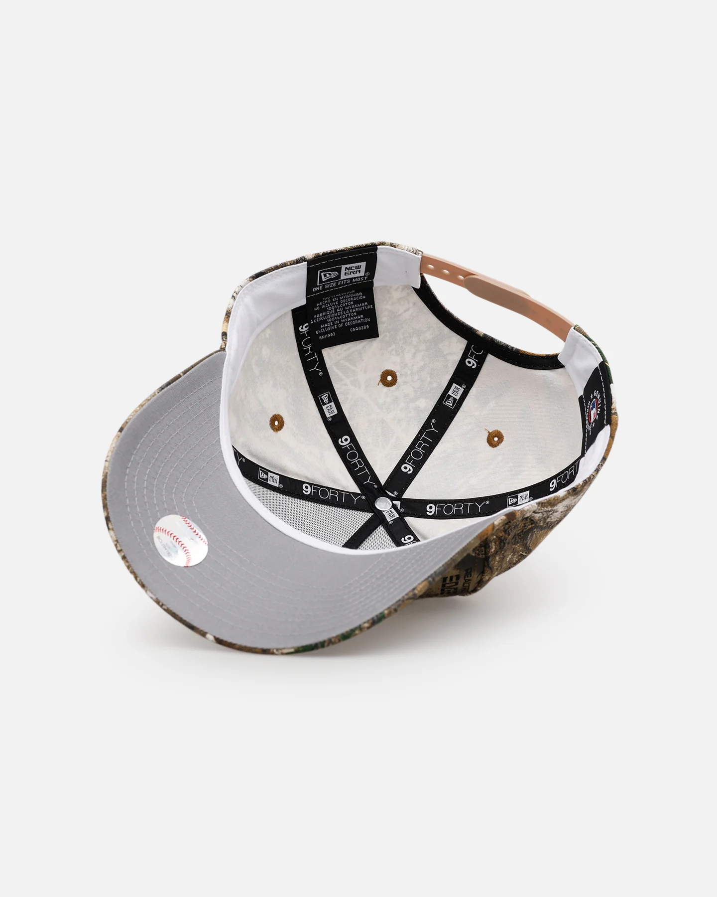 New Era Houston Astros 'Great Outdoors Part II' 9FORTY A-Frame Snapback Real Tree Camo - Image 6