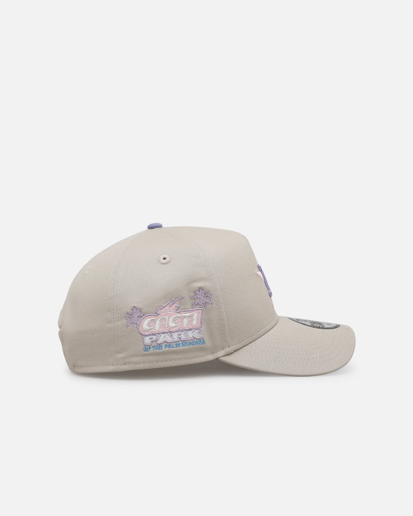 New Era Houston Astros 'Pastel 2.0' 9FORTY A-Frame Snapback Stone - Image 3