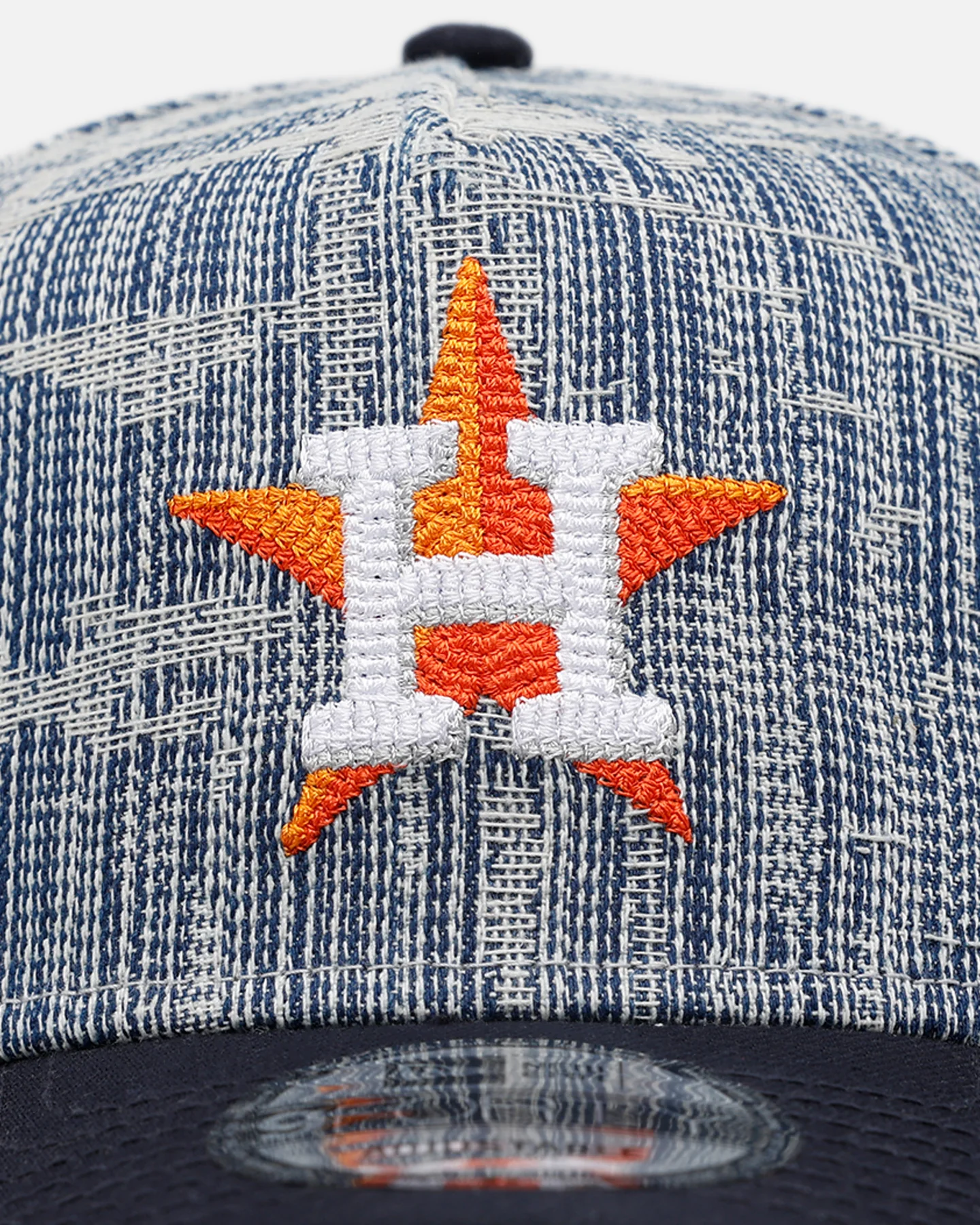 New Era Houston Astros 'Two Tone Denim' 9FORTY A-Frame Snapback Denim - Image 5