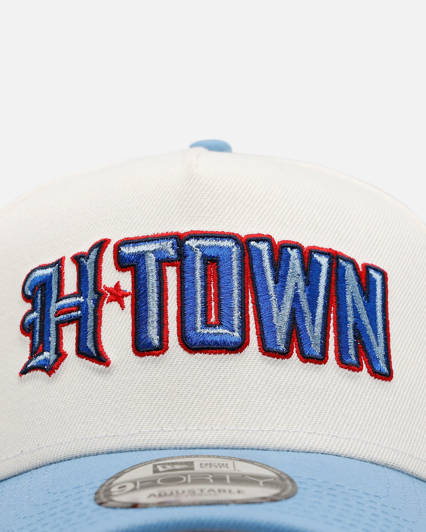 New Era Houston Texans 'Chrome Metallic Wordmark' 9FORTY A-Frame Snapback Chrome - Image 5