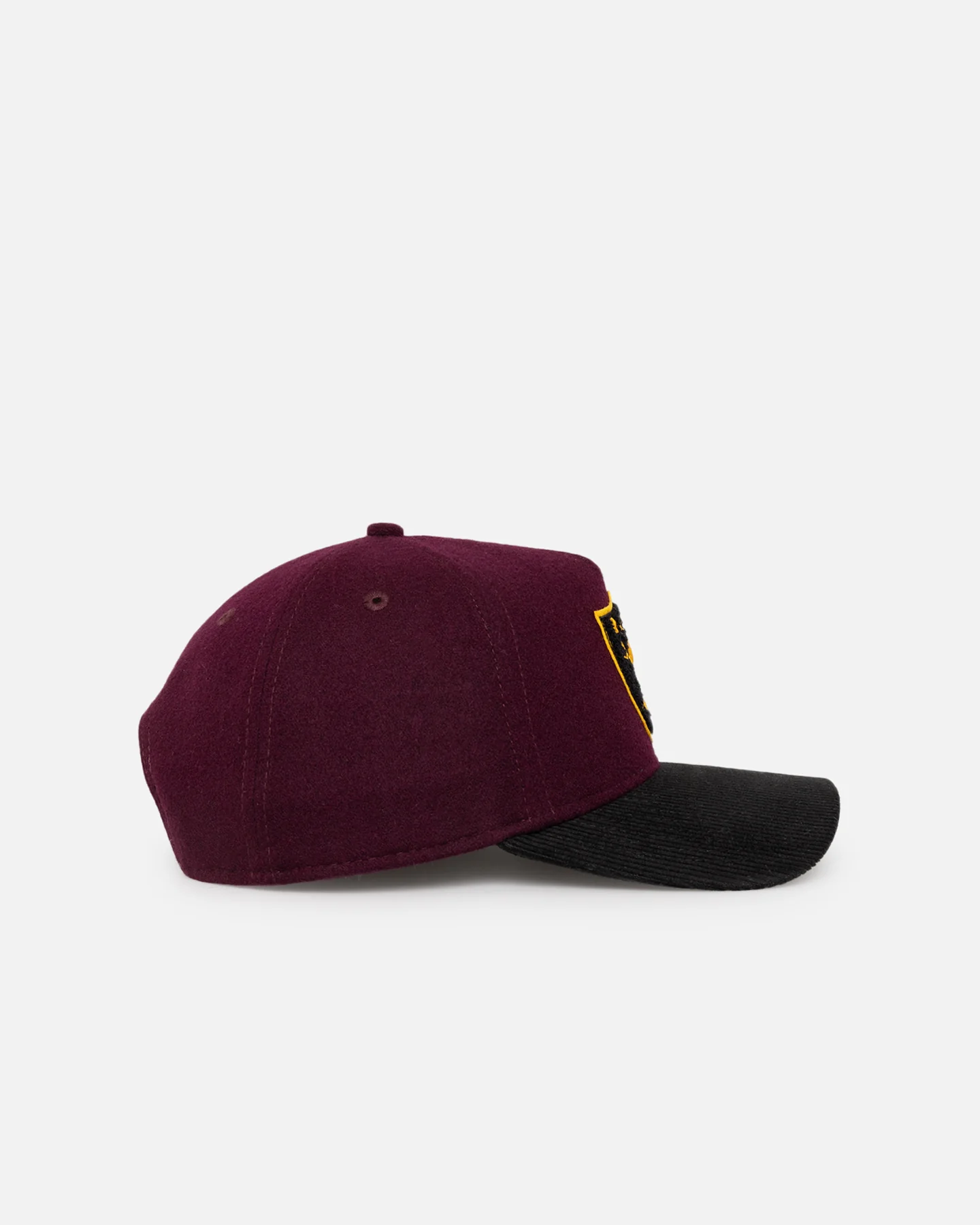 New Era Las Vegas Raiders 'Large Chenille' 9FORTY A-Frame Snapback Maroon - Image 4