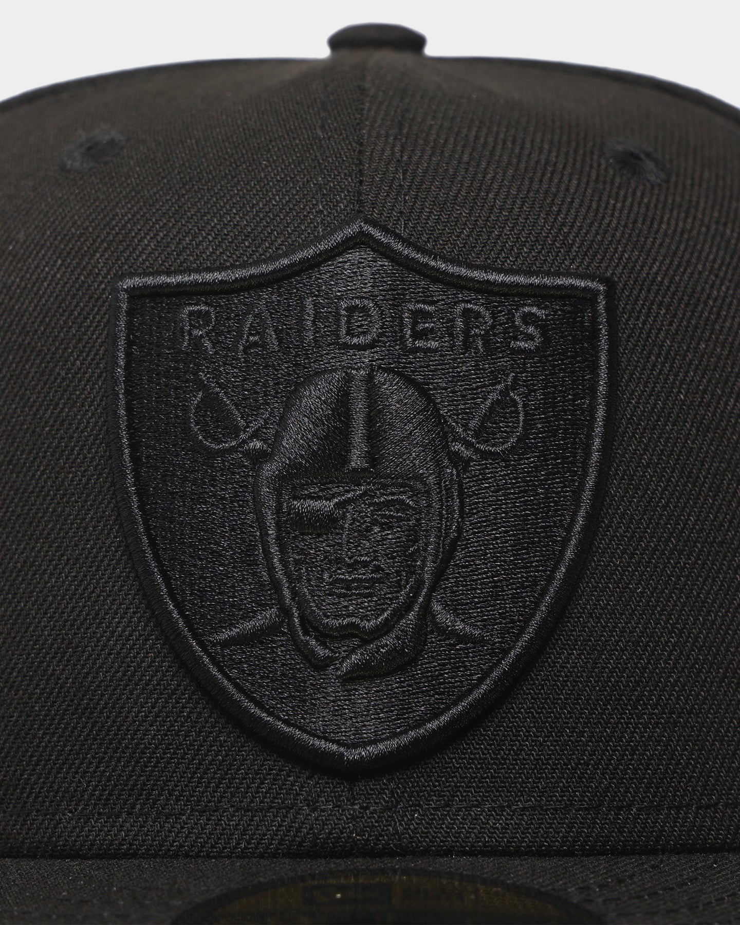 New Era Las Vegas Raiders 'Black On Black' 59FIFTY Fitted Black/Black - Image 5