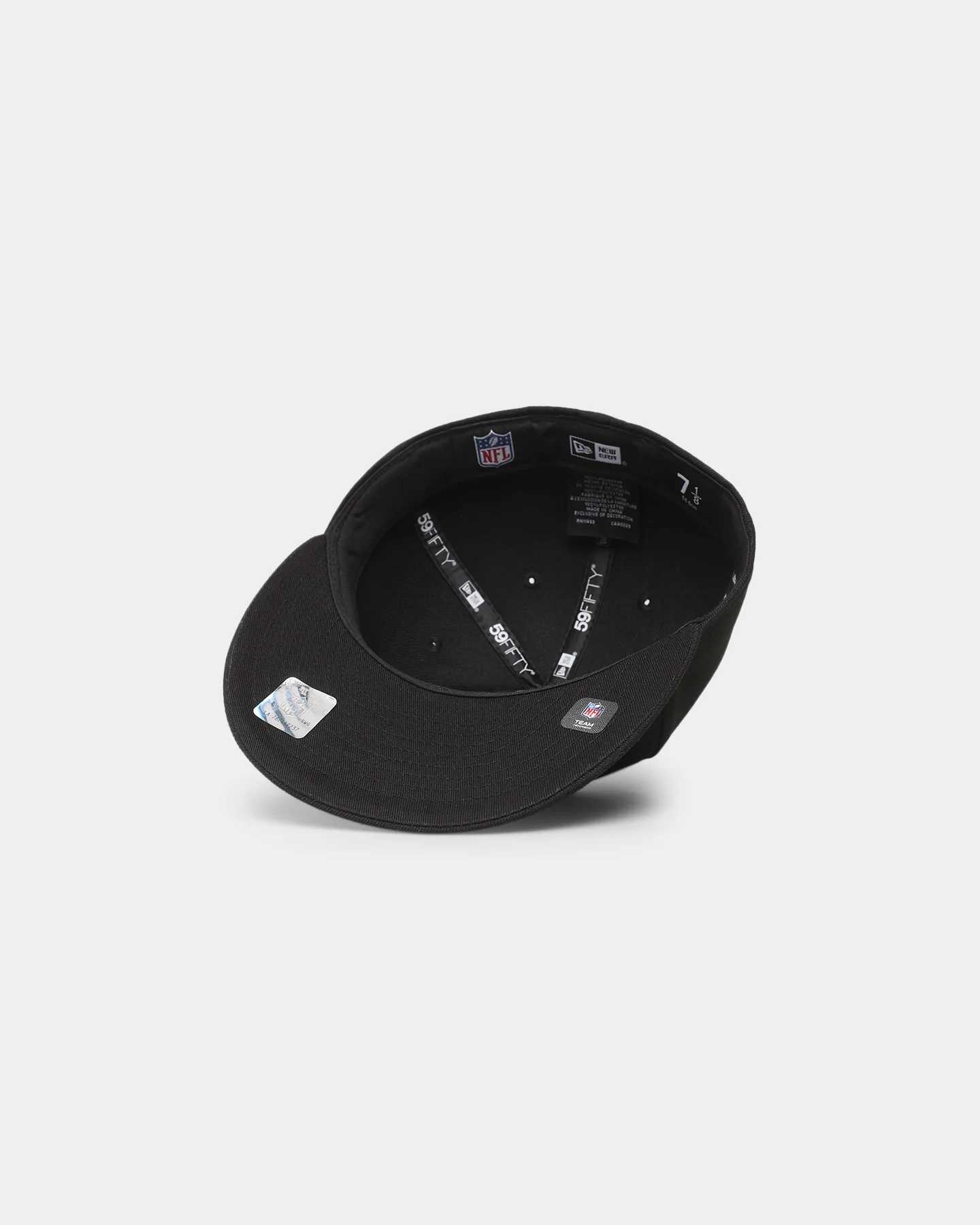 New Era Las Vegas Raiders 'Black On Black' 59FIFTY Fitted Black/Black - Image 6