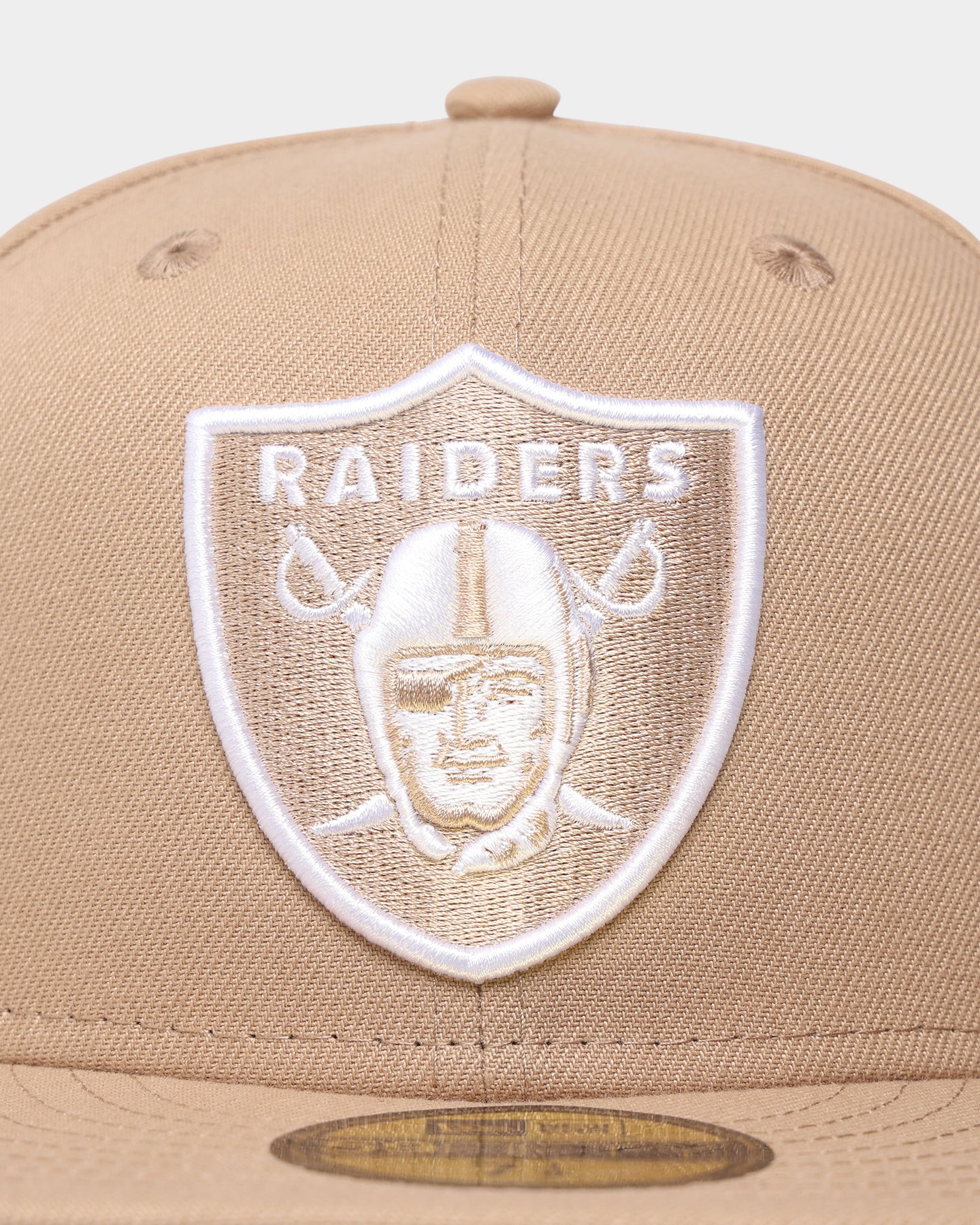 New Era Las Vegas Raiders "Camel White" 59FIFTY Fitted Tumbleweed/White - Image 5
