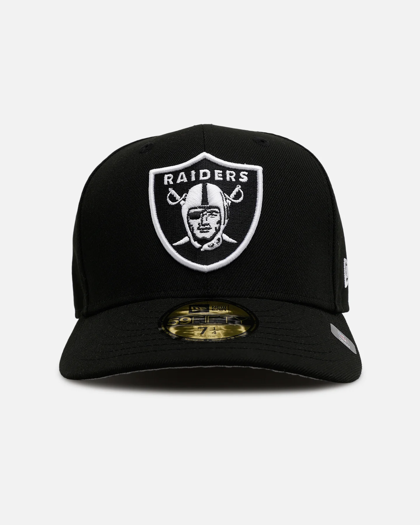 New Era Las Vegas Raiders 'Core Fitteds' 59FIFTY Fitted Black/White - Image 2