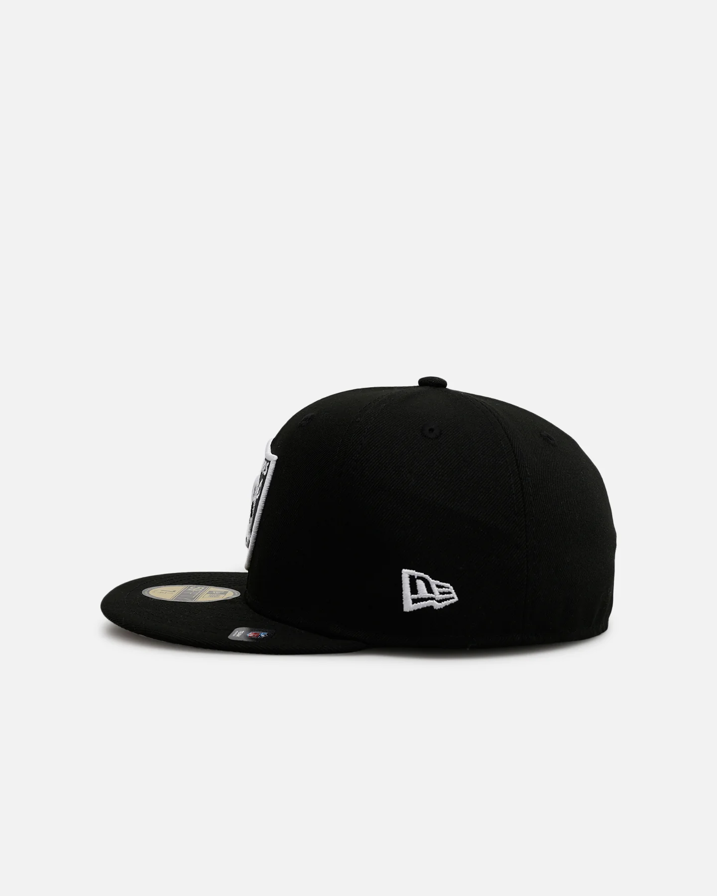 New Era Las Vegas Raiders 'Core Fitteds' 59FIFTY Fitted Black/White - Image 5
