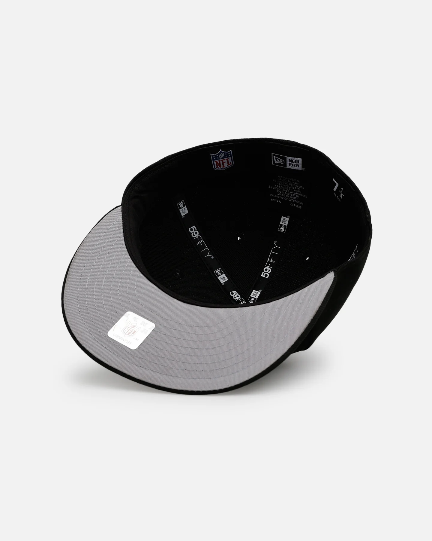 New Era Las Vegas Raiders 'Core Fitteds' 59FIFTY Fitted Black/White - Image 7