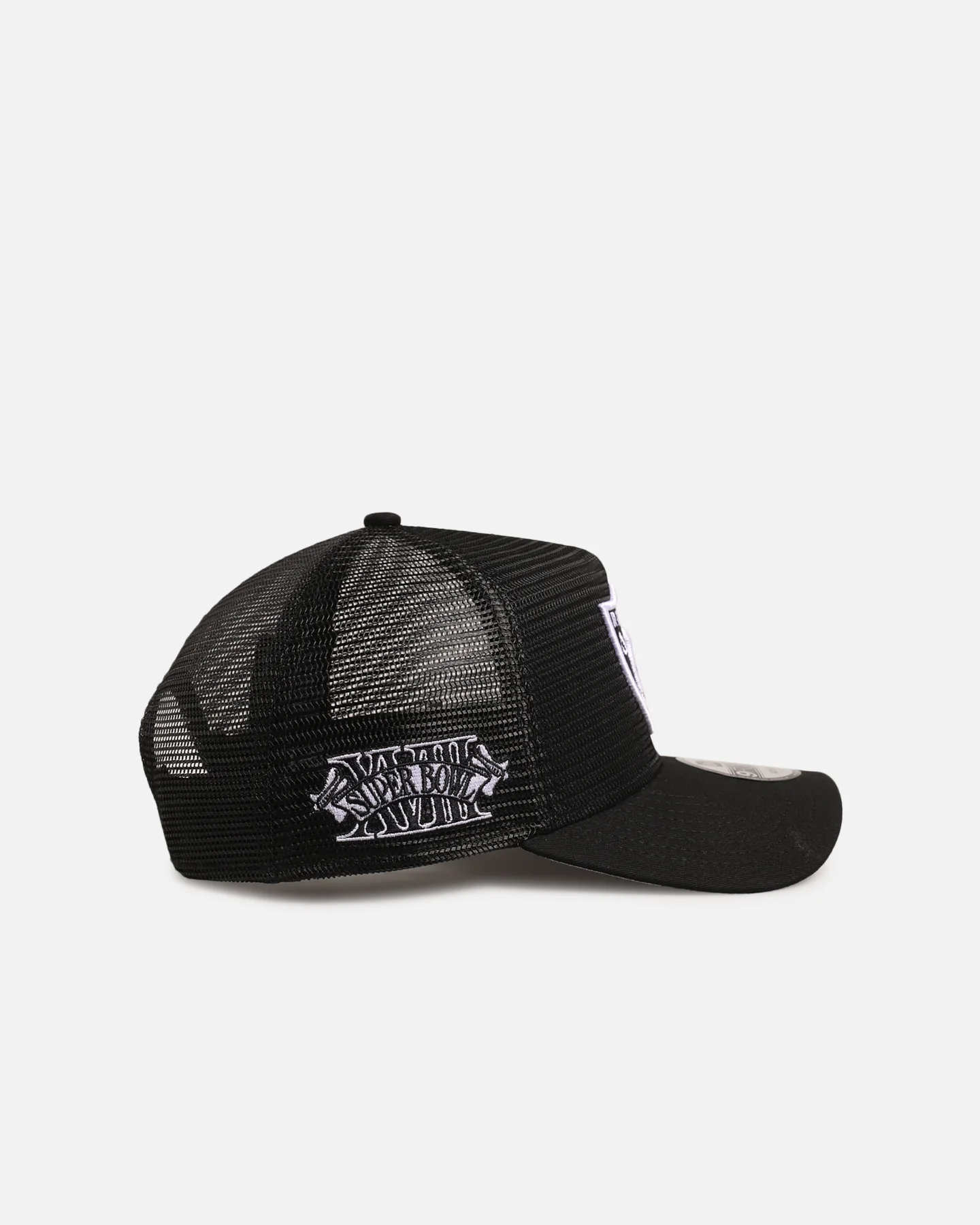 New Era Las Vegas Raiders 'Polychromatic Mesh' 9FORTY A-Frame Snapback Black/White - Image 3