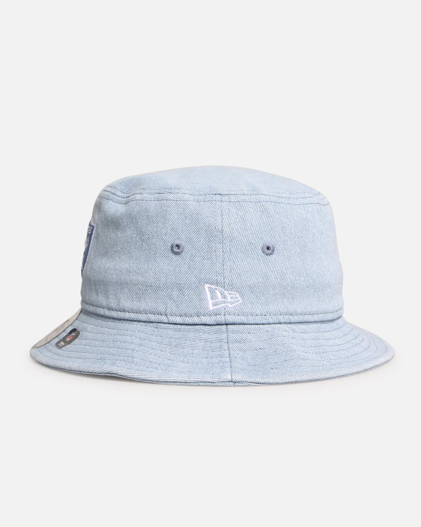 New Era Las Vegas Raiders 'Washed Denim' Bucket Hat Blue Washed Denim - Image 4