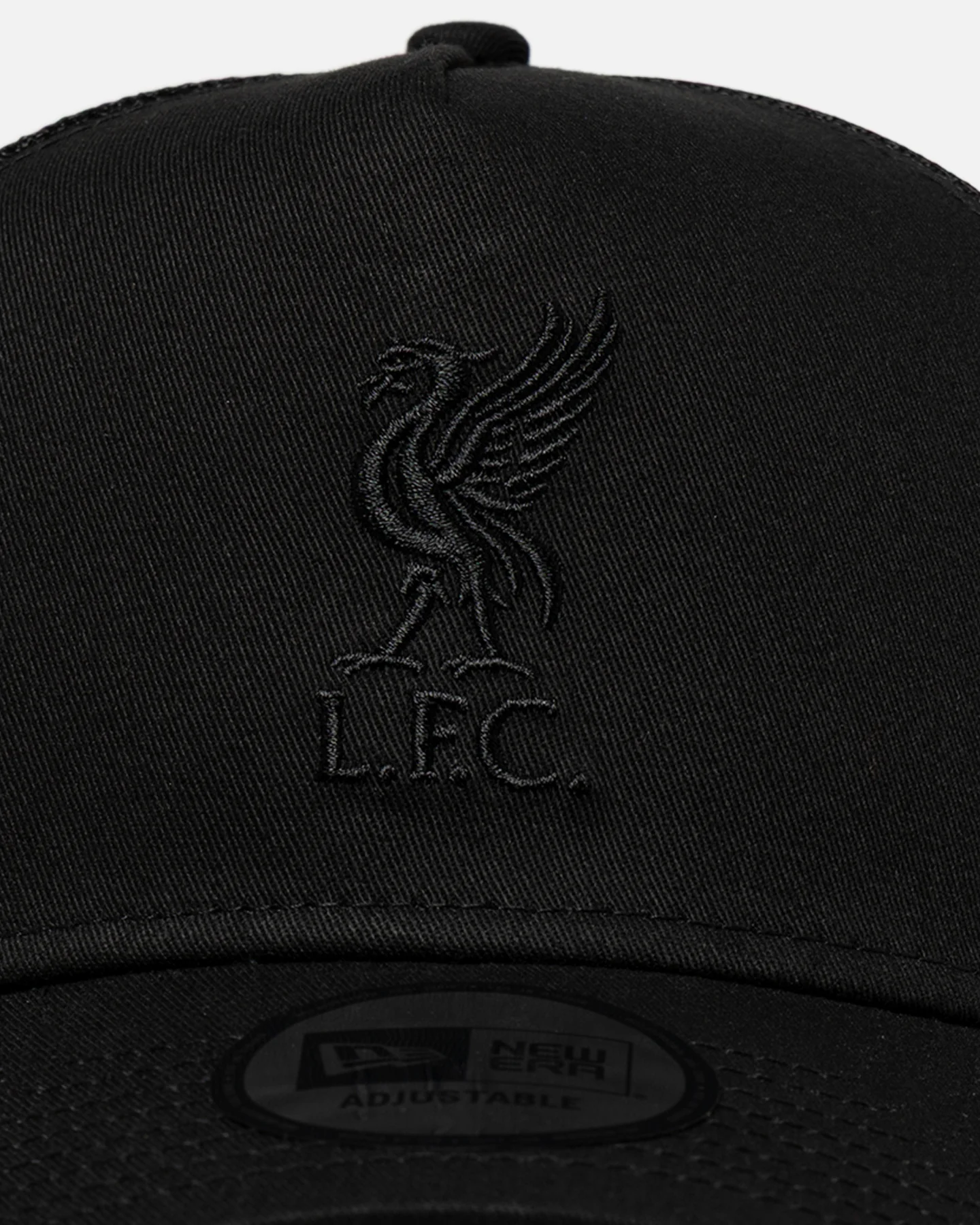 New Era Liverpool FC 9FORTY A-Frame Trucker Snapback Black - Image 5